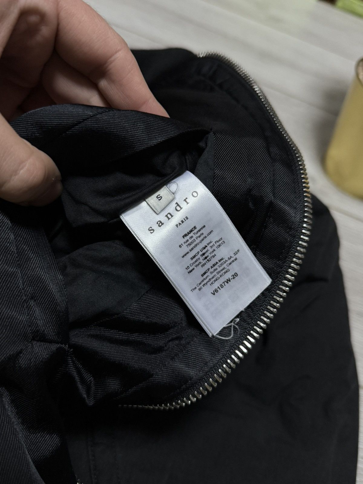 Sandro Sandro full zip bomber Size US S / EU 44-46 / 1 - 11 Thumbnail