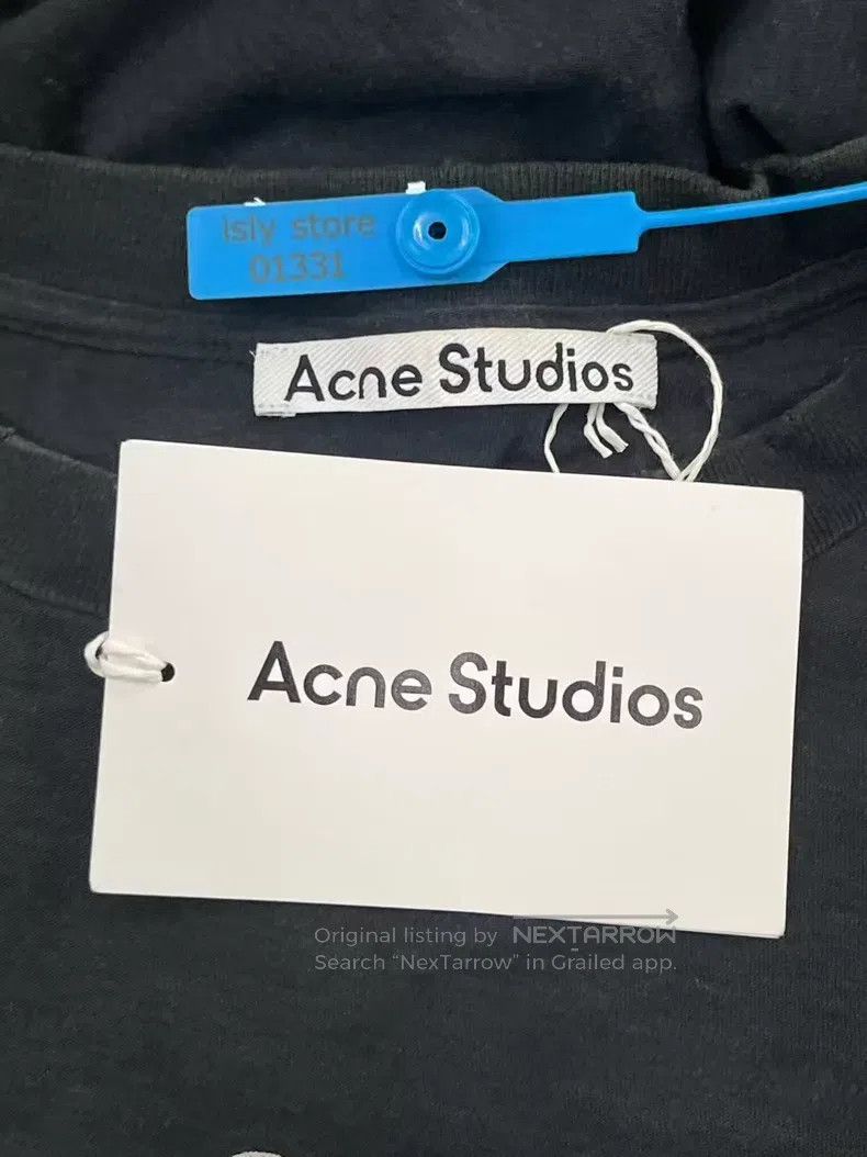 Acne Studios Acne Studios 1996 Series Letter Printed Crewneck Short Sle Size US S / EU 44-46 / 1 - 5 Thumbnail