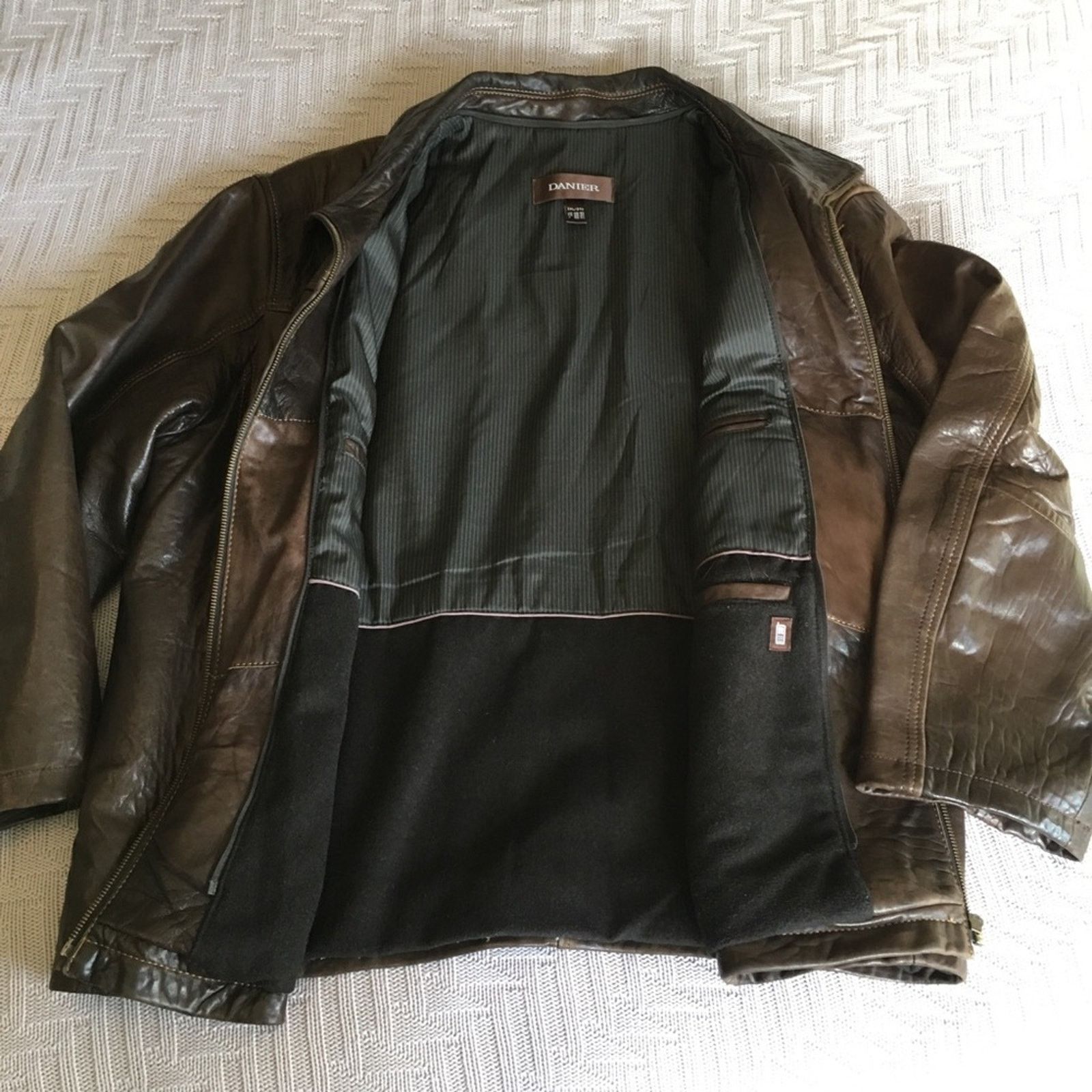 Danier Danier brown leather jacket Size US XXL / EU 58 / 5 - 3 Thumbnail