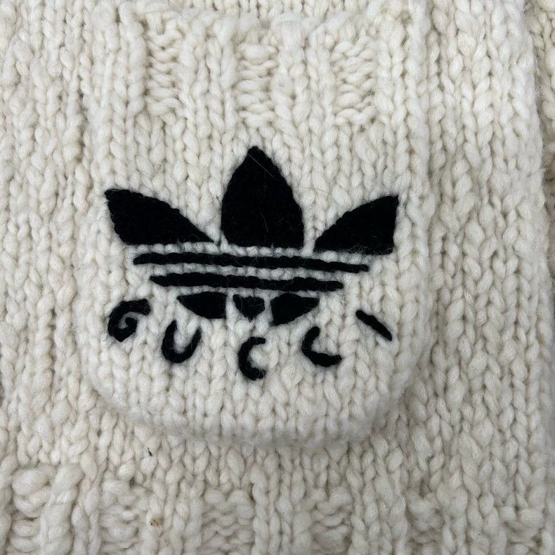 Gucci Gucci x Adidas Cardigan Sweater Size M-2506 Size M / US 6-8 / IT 42-44 - 5 Thumbnail