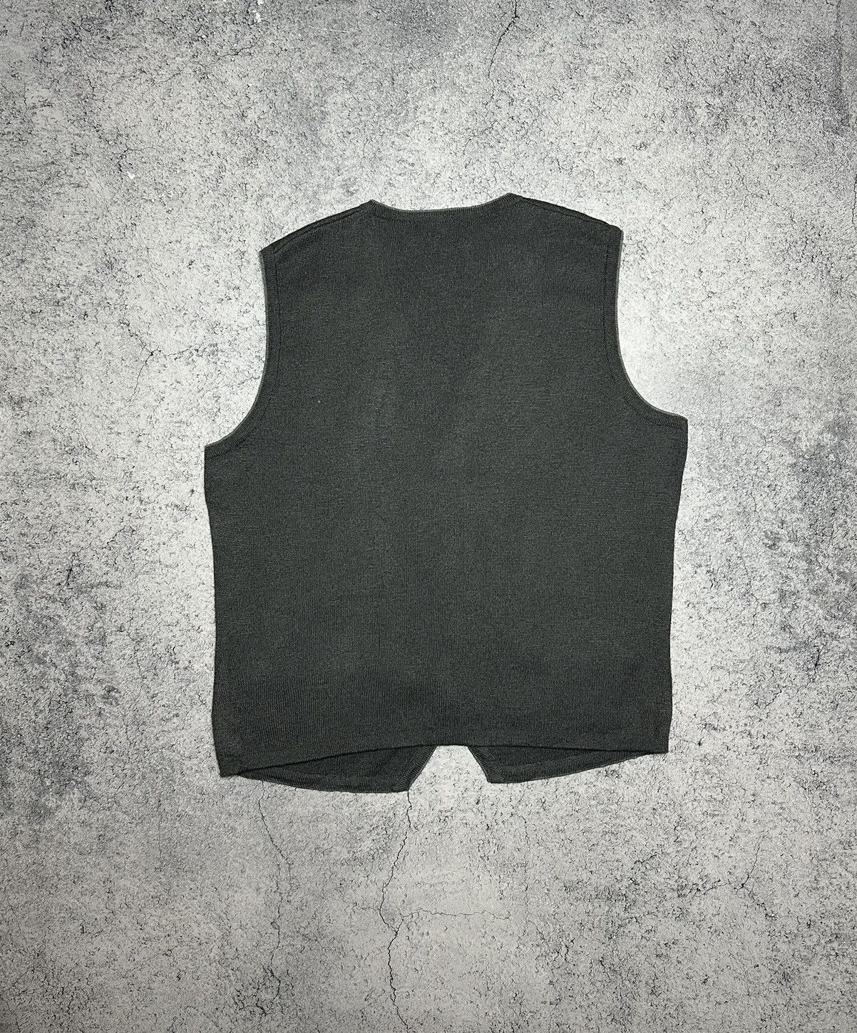 Vintage Vintage 90s Paco Rabanne Paris Wool Button Vest Size US M / EU 48-50 / 2 - 9 Thumbnail
