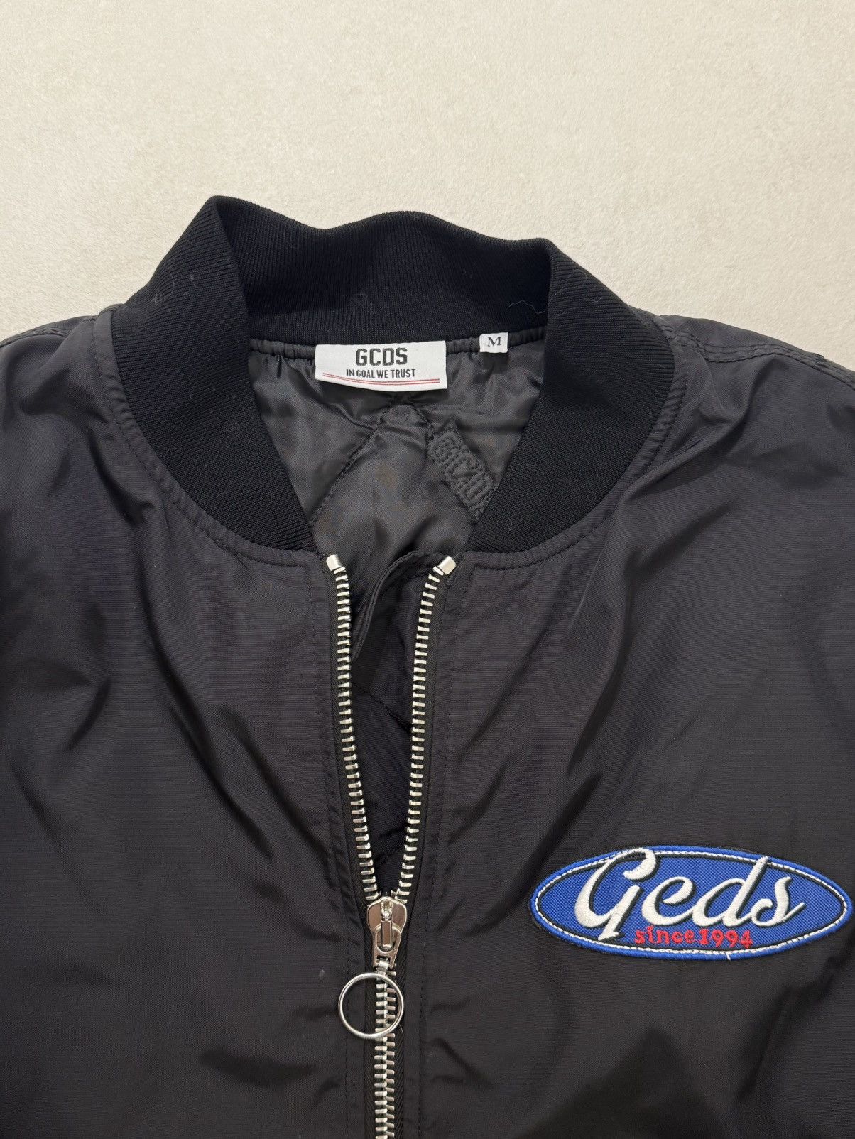 GCDS GCDS Embellished bomber jacket Size US M / EU 48-50 / 2 - 3 Thumbnail
