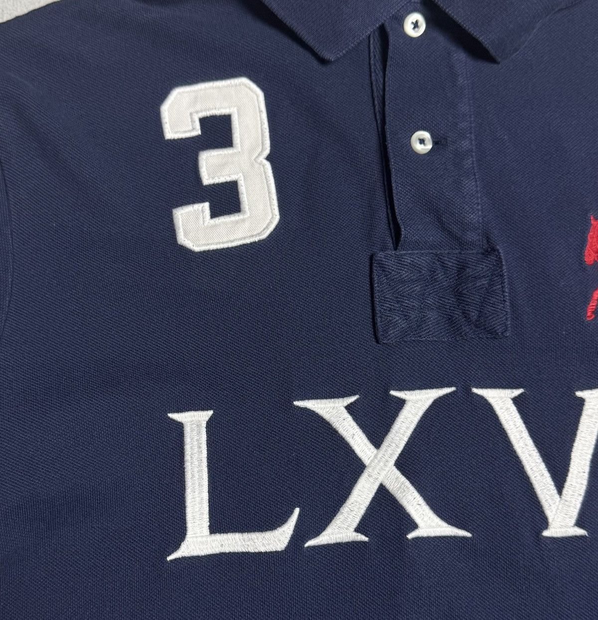 Other Polo Ralph Lauren LXVII #3 Vintage 90s Big Pony Polo Shirt Size US L / EU 52-54 / 3 - 6 Thumbnail