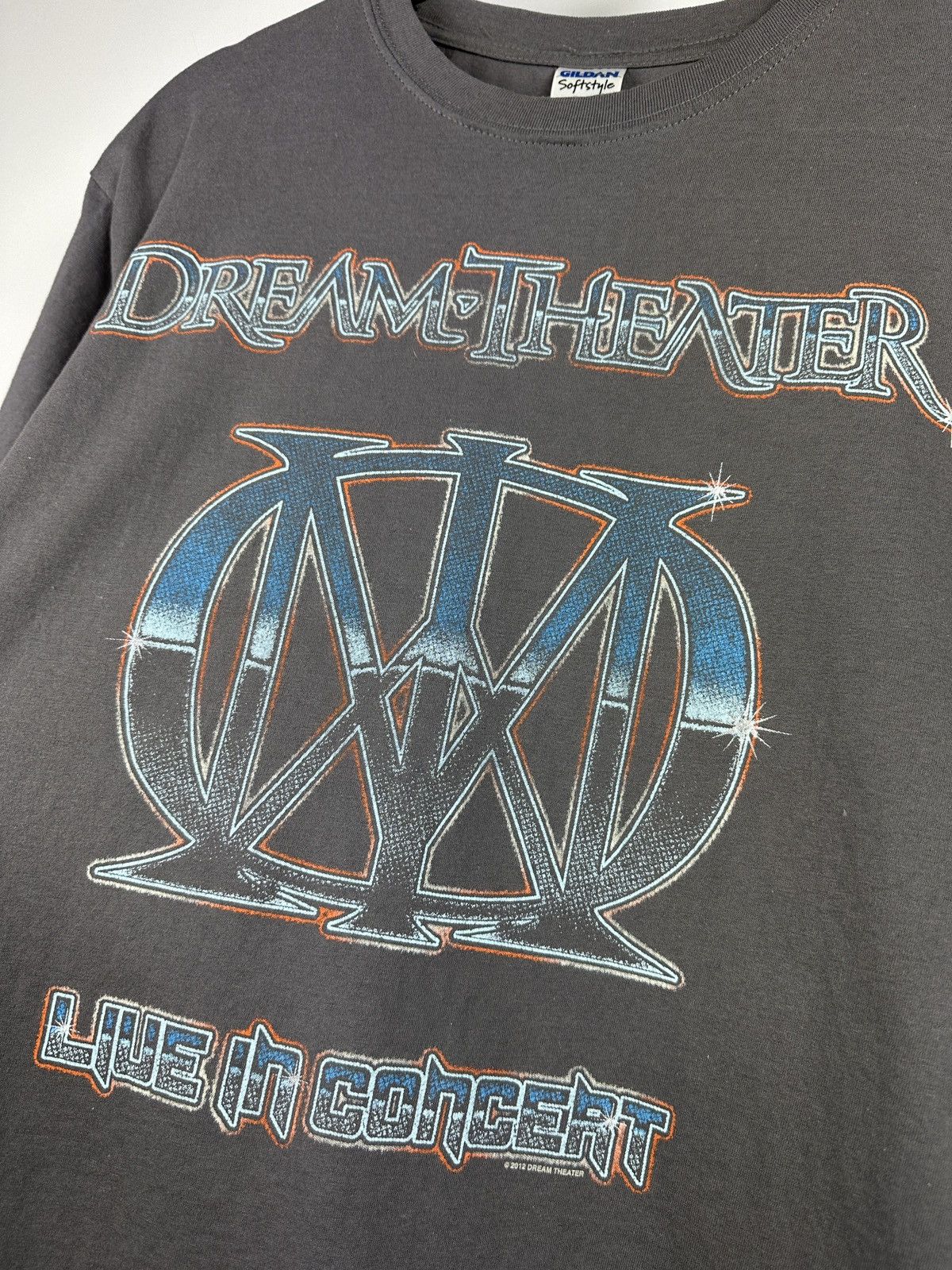 Band Tees × Vintage Vintage 2012 Dream Theater Live In Concert T-shirt Size US M / EU 48-50 / 2 - 6 Thumbnail