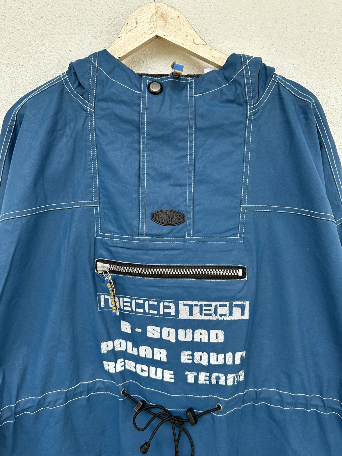 Mecca × Vintage Rare Vintage Mecca Half Zipper Jacket Size US XL / EU 56 / 4 - 3 Thumbnail