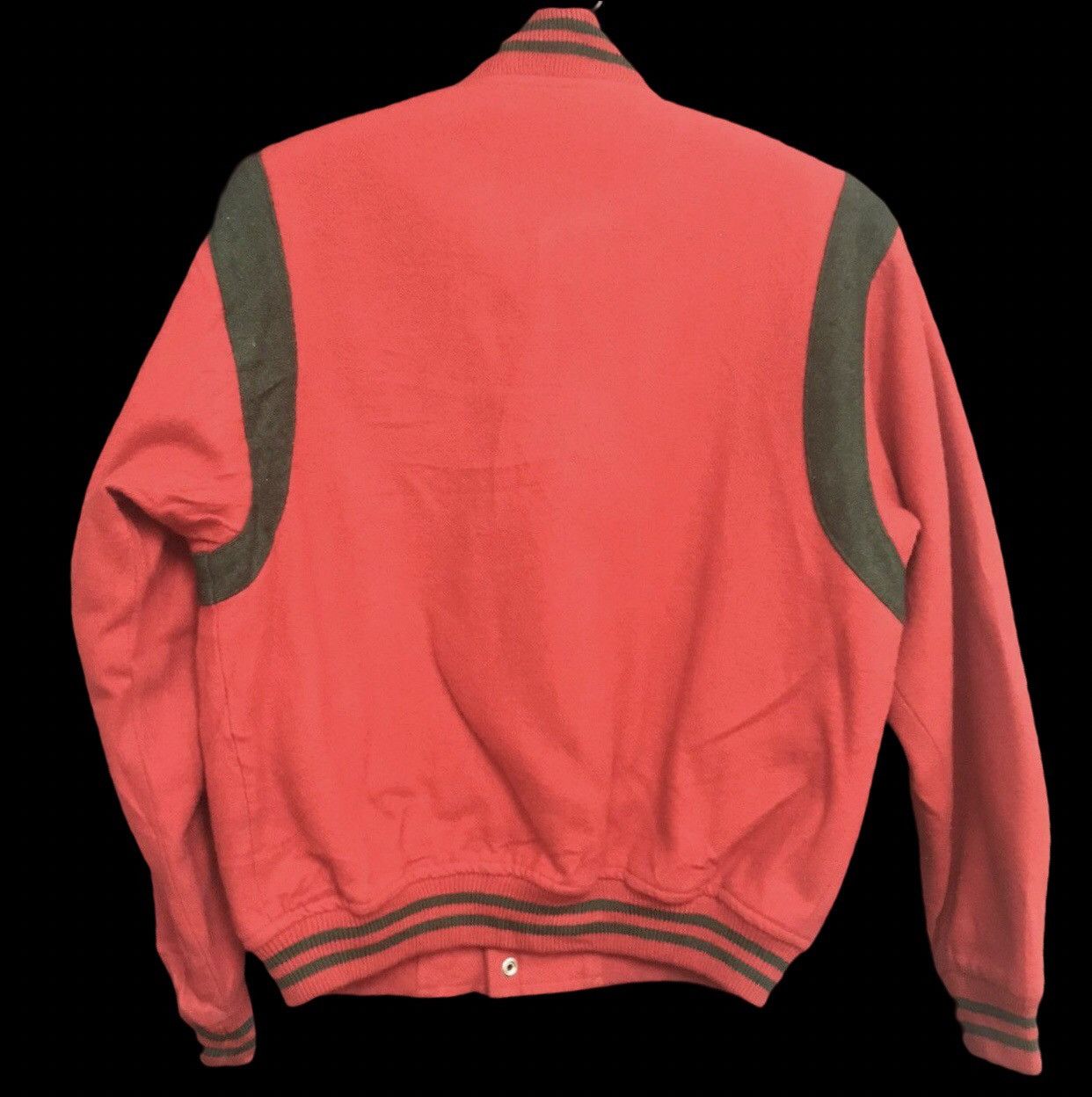 Japanese Brand × Vintage Vintage Jean Coax Teddy Varsity Jacket Size US M / EU 48-50 / 2 - 2 Thumbnail