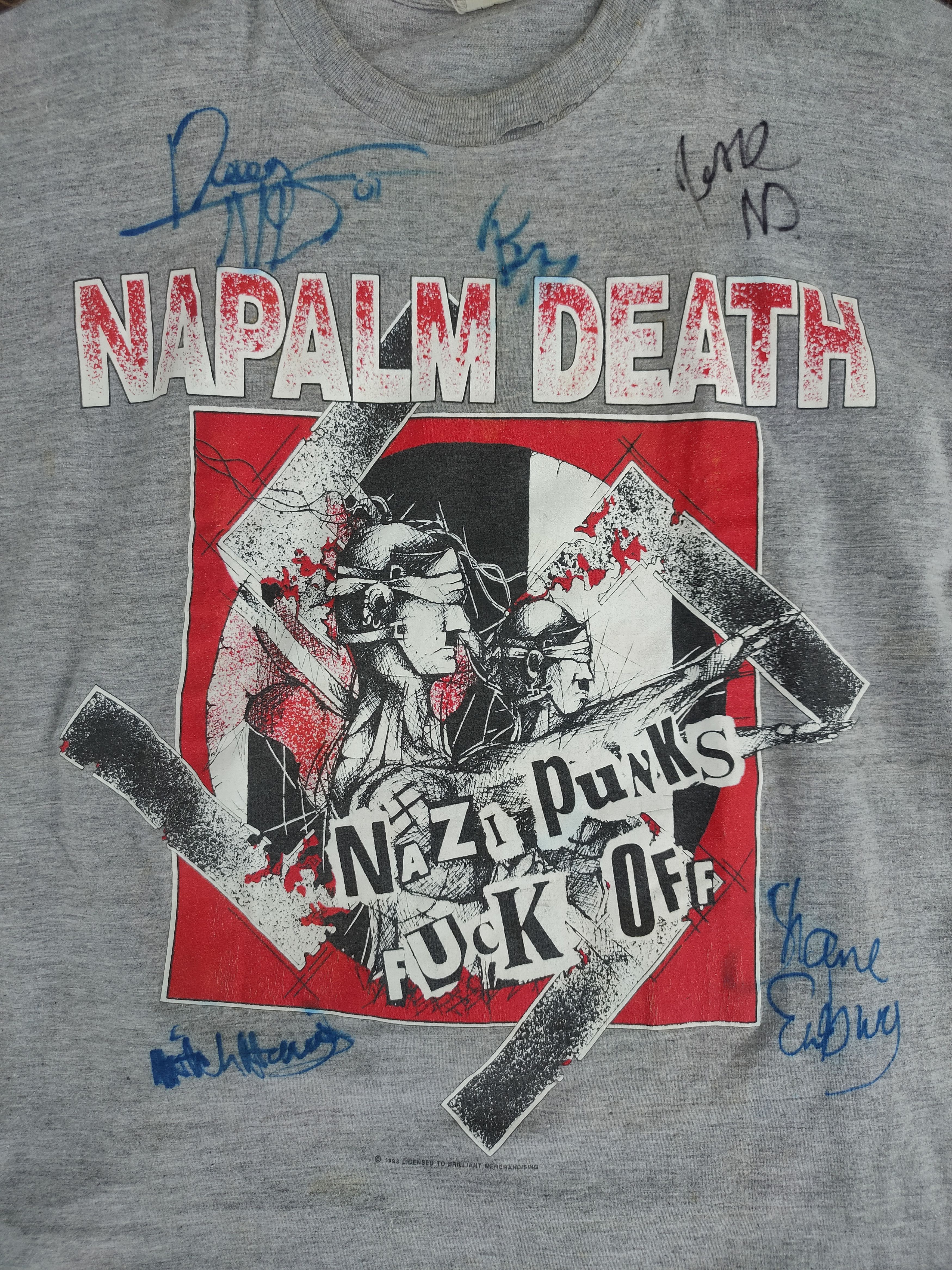 Band Tees Rare Napalm death t shirt Size US L / EU 52-54 / 3 - 4 Thumbnail
