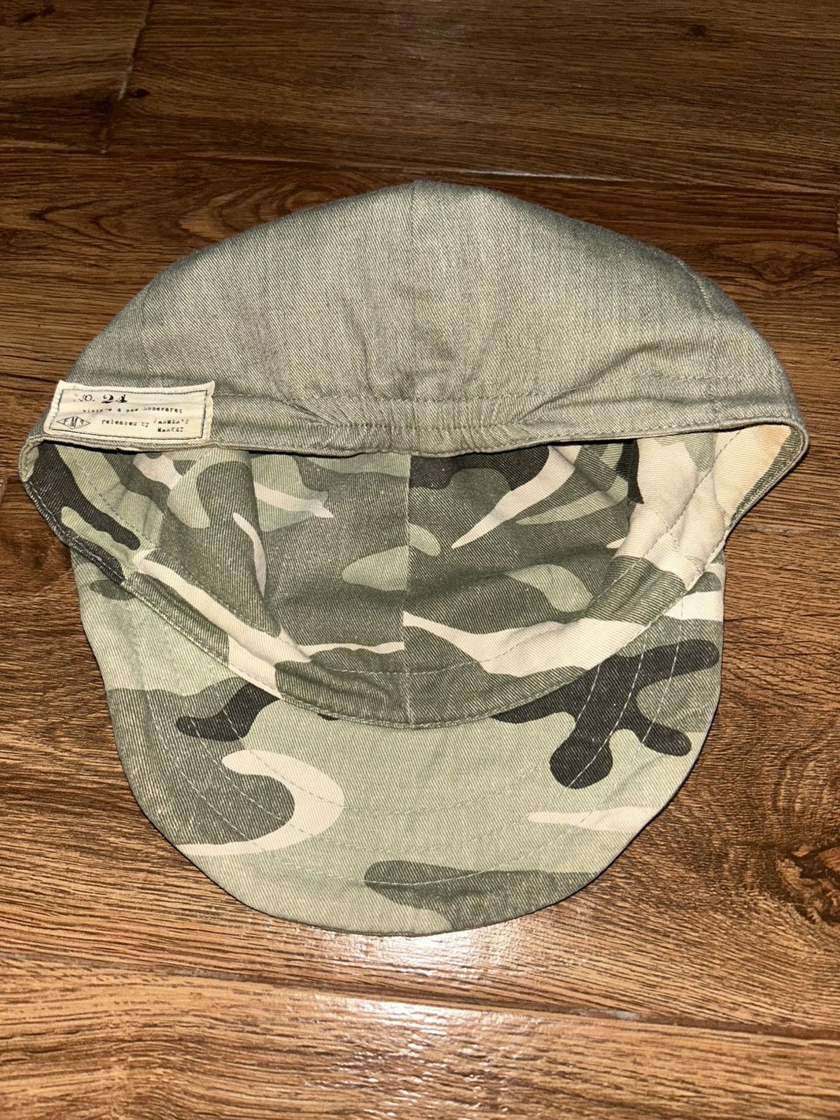 Japanese Brand Farmer’s Market Camo Reversible Mechanic Hats Size ONE SIZE - 4 Thumbnail