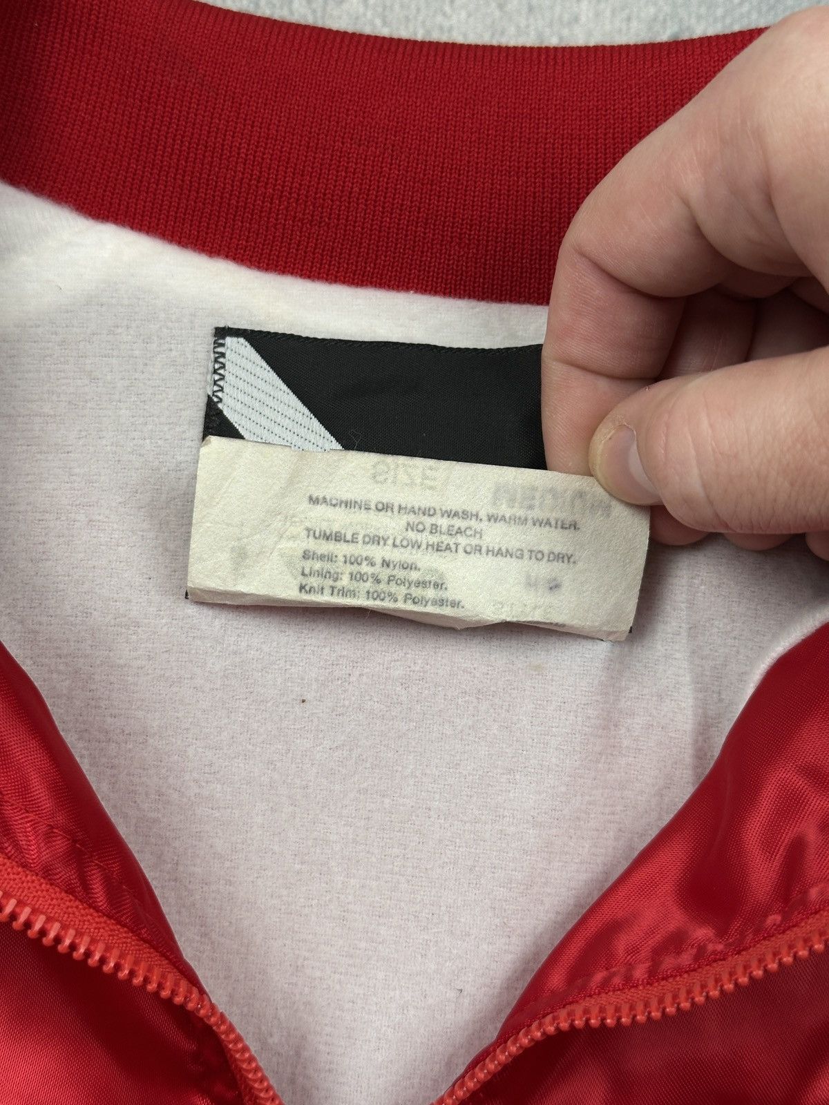 Vintage Vintage 80s Berkley Trilene Satin Racing Jacket 90s USA M Size US M / EU 48-50 / 2 - 11 Thumbnail