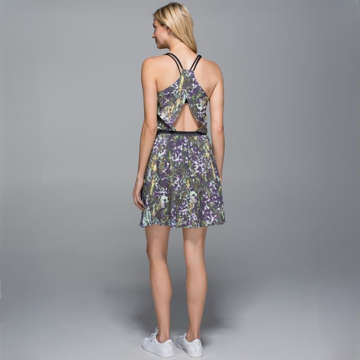 Lululemon City Summer Dress in Floral Sport Cutout Racerback US 6 NWT Size M / US 6-8 / IT 42-44 - 3 Thumbnail