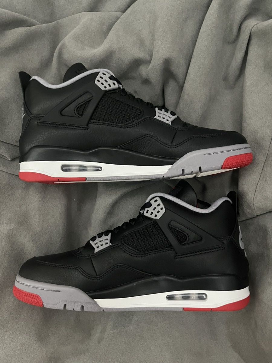Jordan Brand × Nike JORDAN 4 RETRO BRED REIMAGINED Size US 11 / EU 44 - 1 Thumbnail