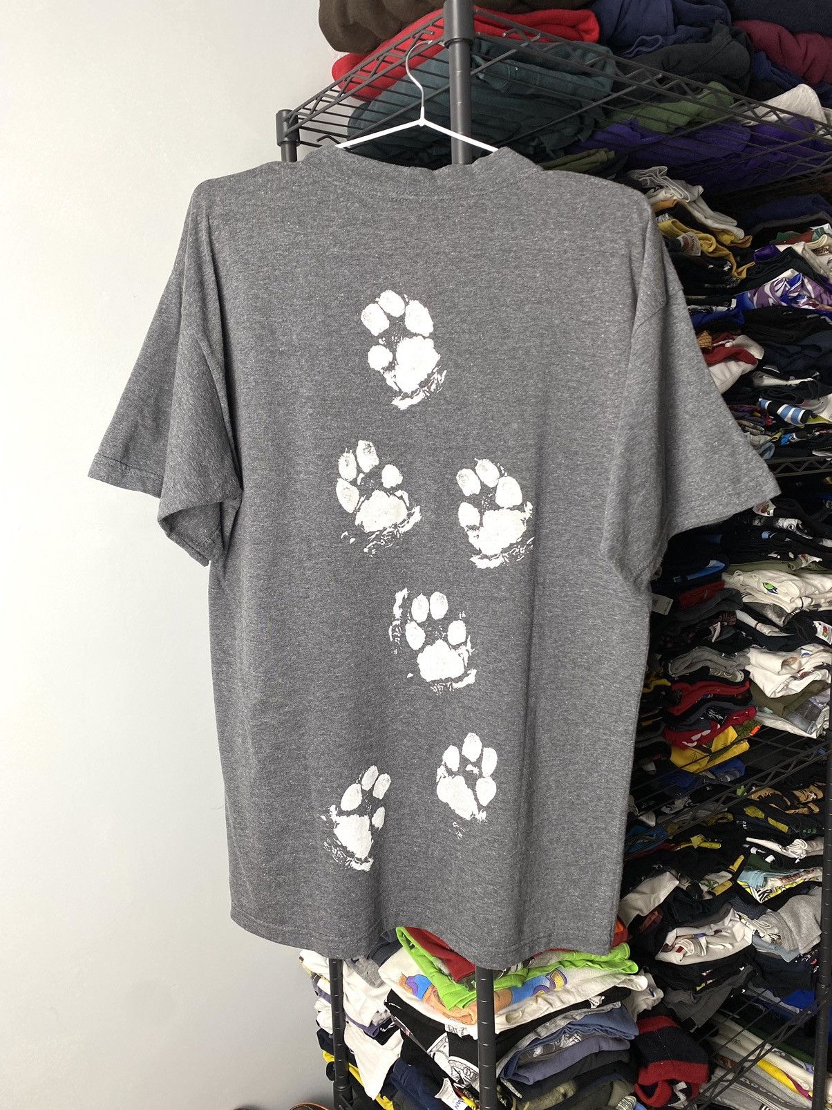 Vintage 80-90’s Vintage Wolf T Shirt Indians Spirit Supreme Style Size US M / EU 48-50 / 2 - 2 Thumbnail