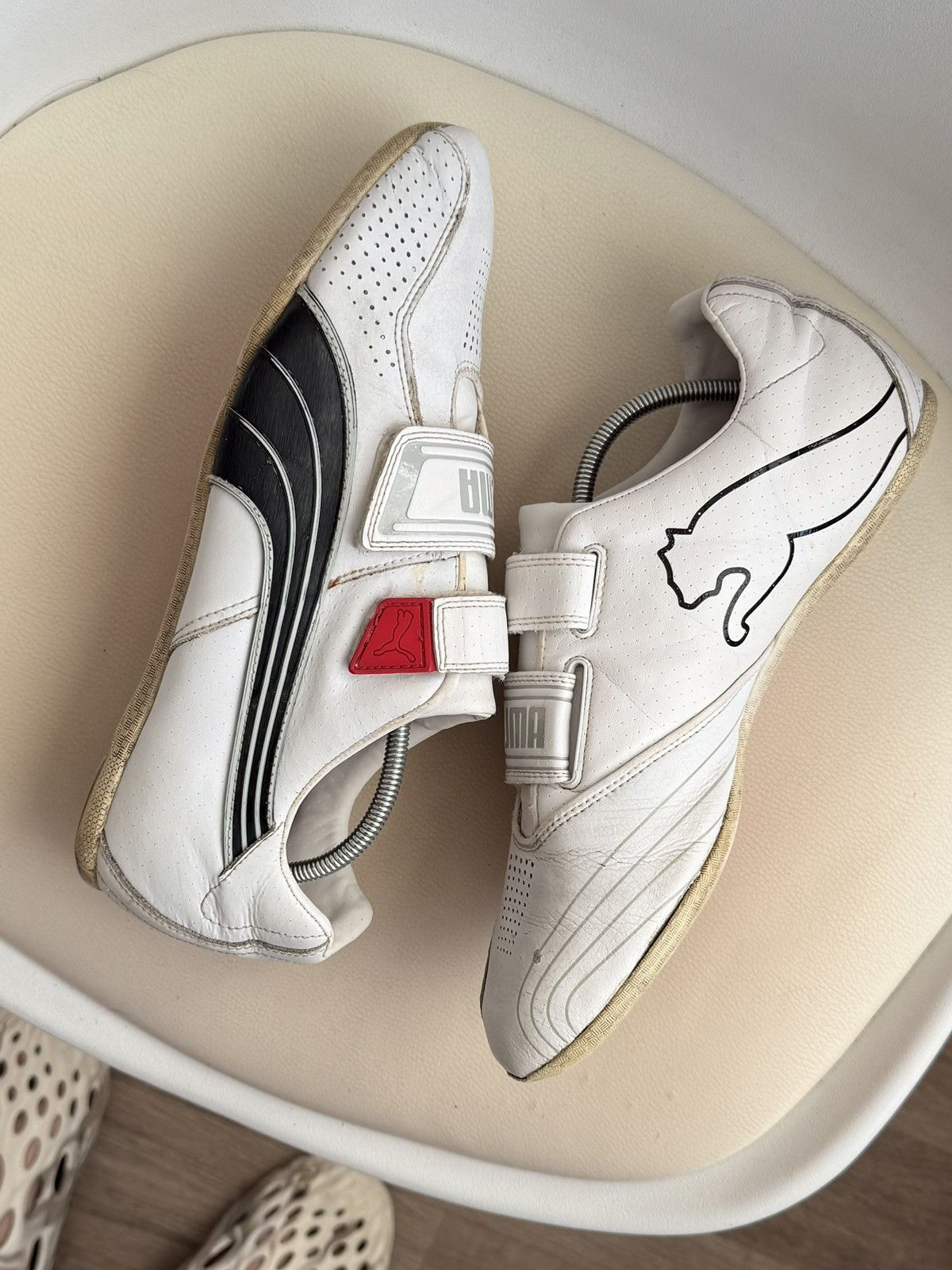 Puma Puma Y2K Redon Racing Move Strap 00s Japan Style Sneakers Size US 9 / EU 42 - 2 Thumbnail
