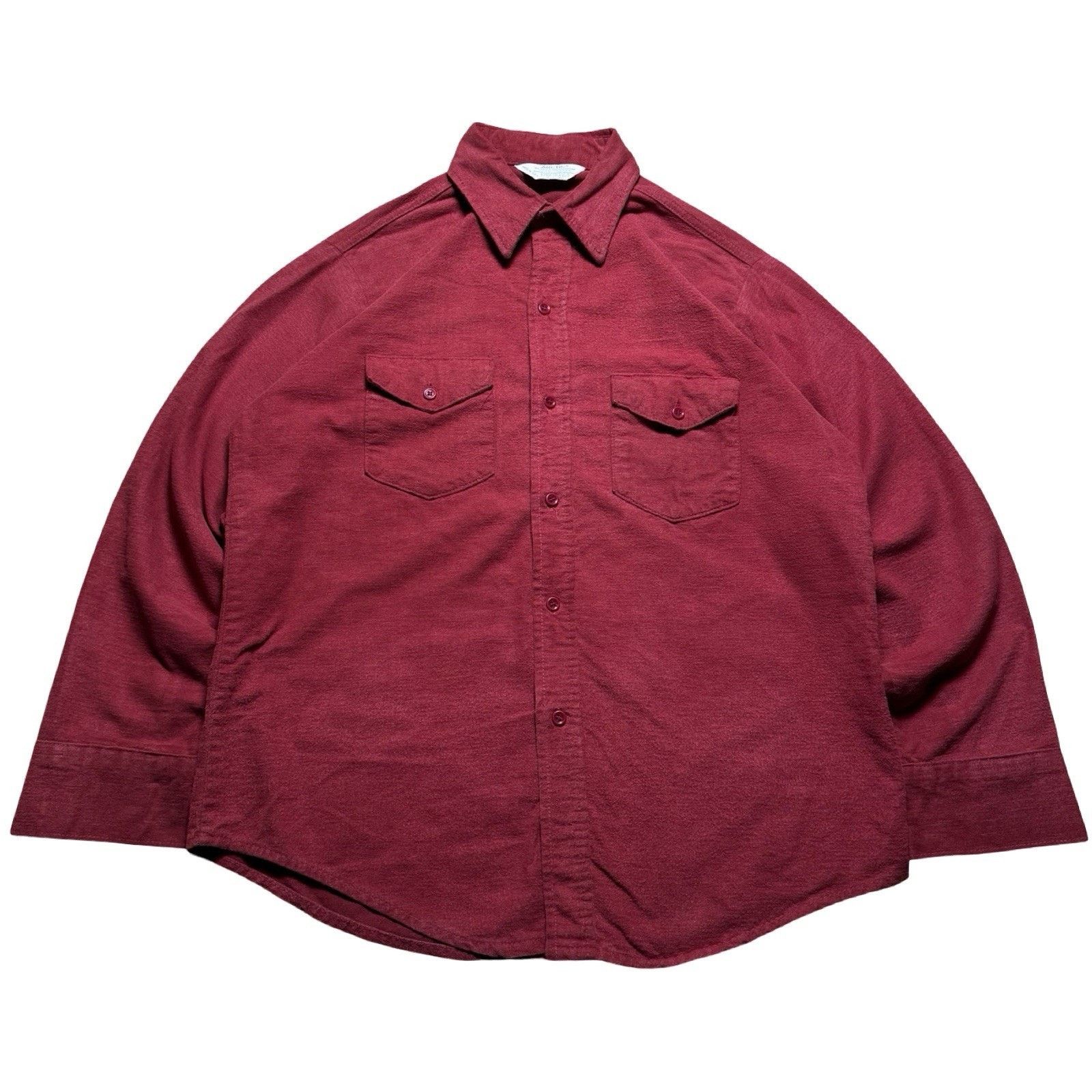 Other Vintage Arctic Chamois Shirt Button L USA Made 90s Mens Red Size US L / EU 52-54 / 3 - 1 Thumbnail