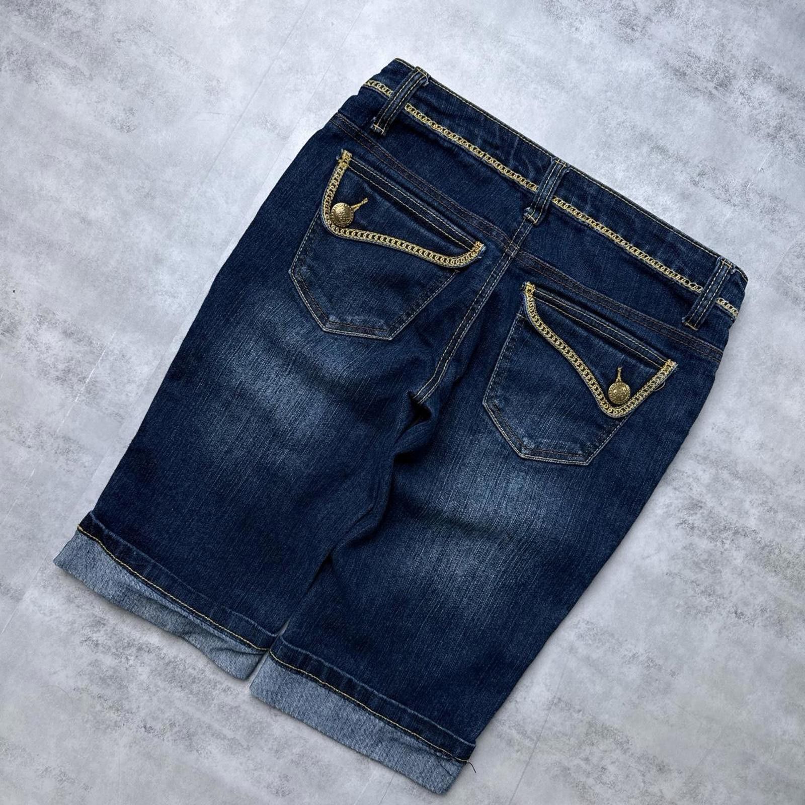 Southpole Y2K Southpole 00s Denim Capri Shorts Size 26" / US 2 / IT 38 - 7 Thumbnail