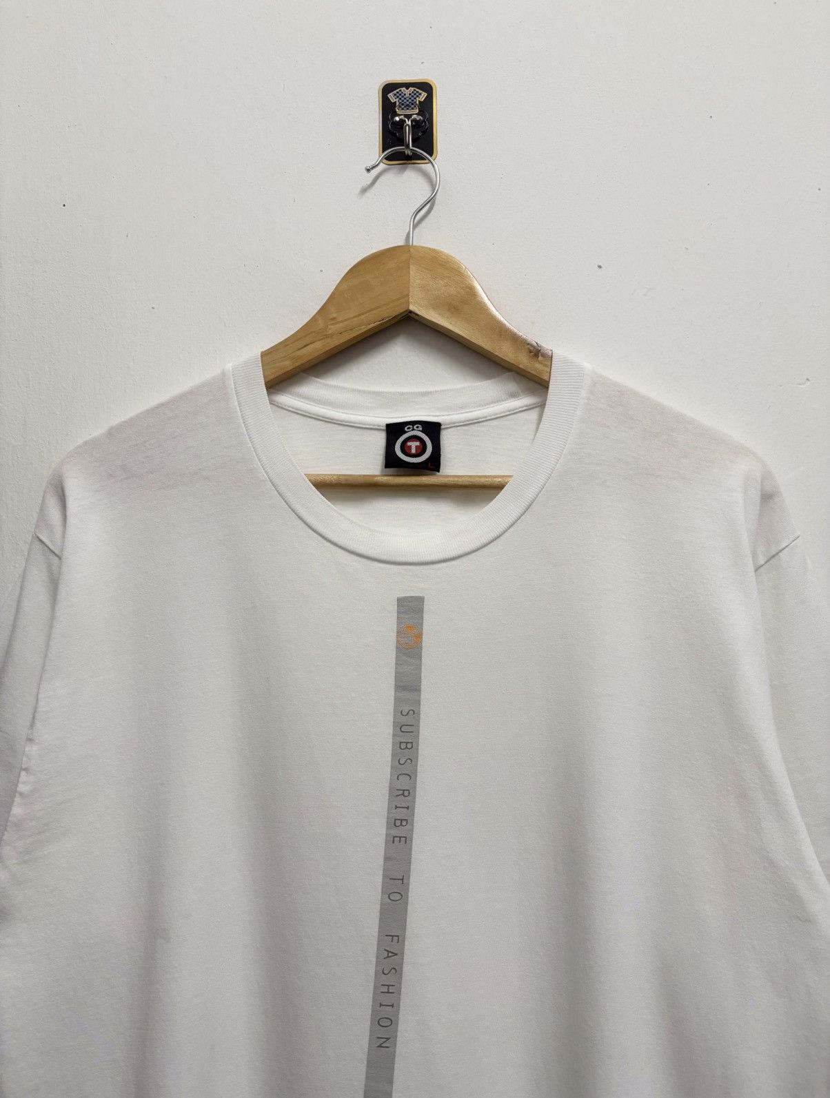 Vintage Vintage 90's CGT - Subscribe the Fashion T-Shirt Size US L / EU 52-54 / 3 - 3 Thumbnail