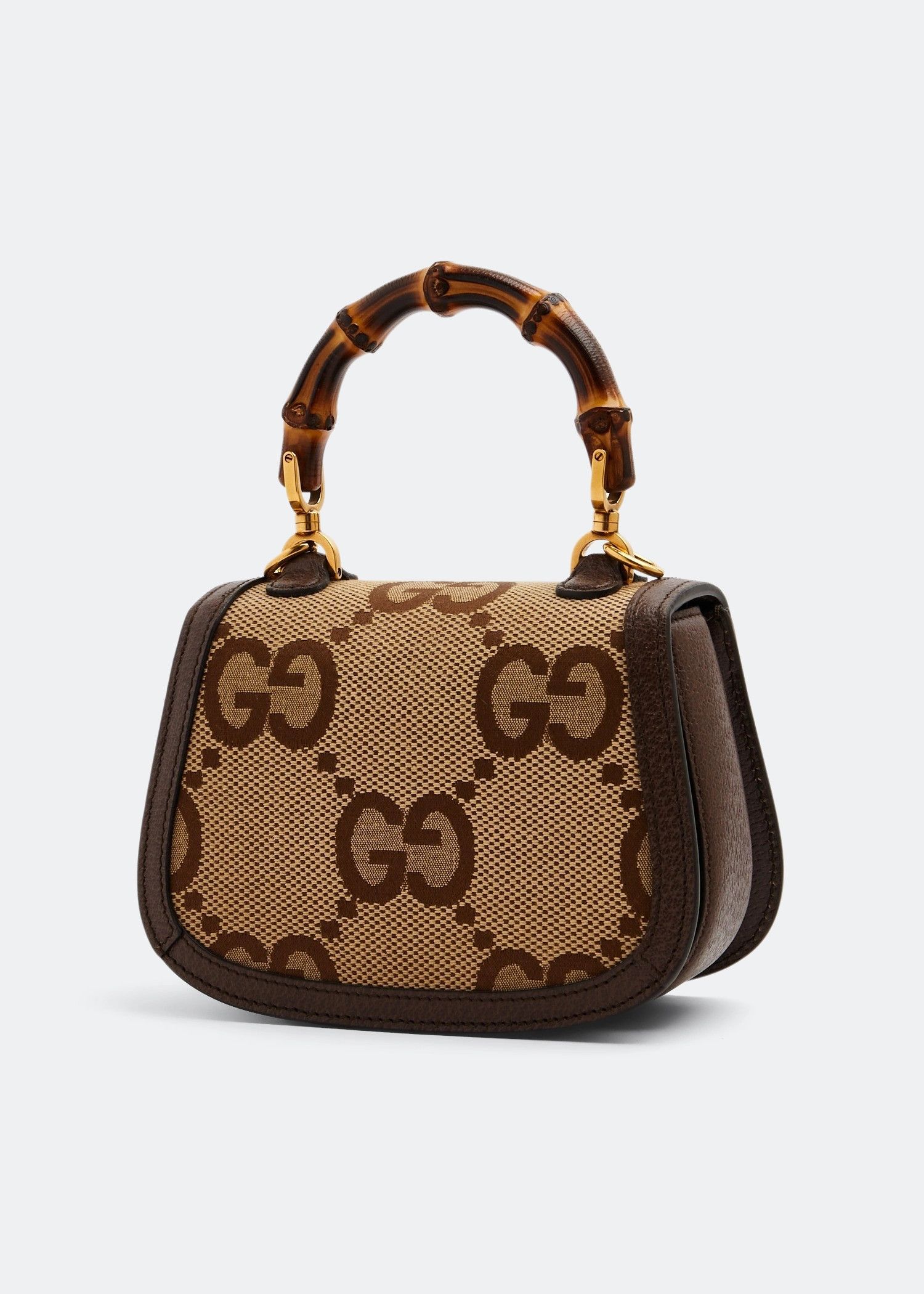 Gucci o1la5ras0526 Size: OS / Bamboo 1947 Mini Top Handle Bag Size ONE SIZE - 3 Thumbnail