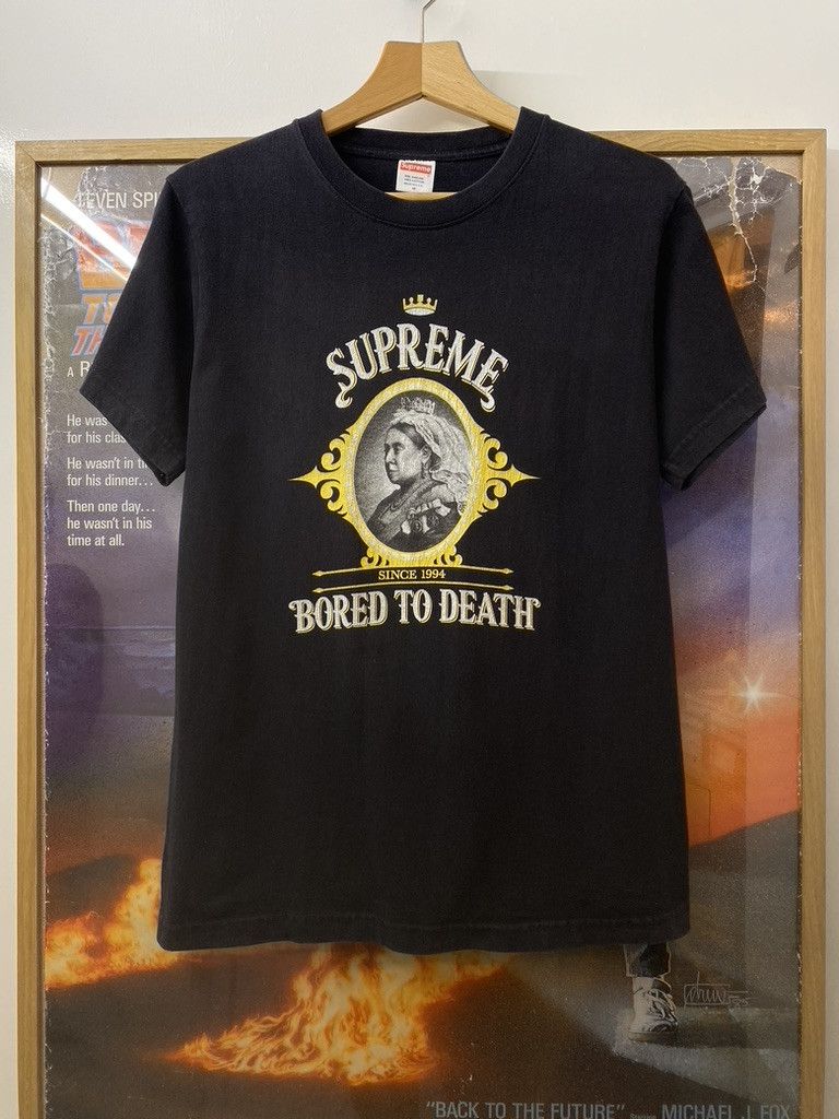 Supreme FW2010 Supreme Bored To Death Graphic Tee Size US M / EU 48-50 / 2 - 1 Thumbnail