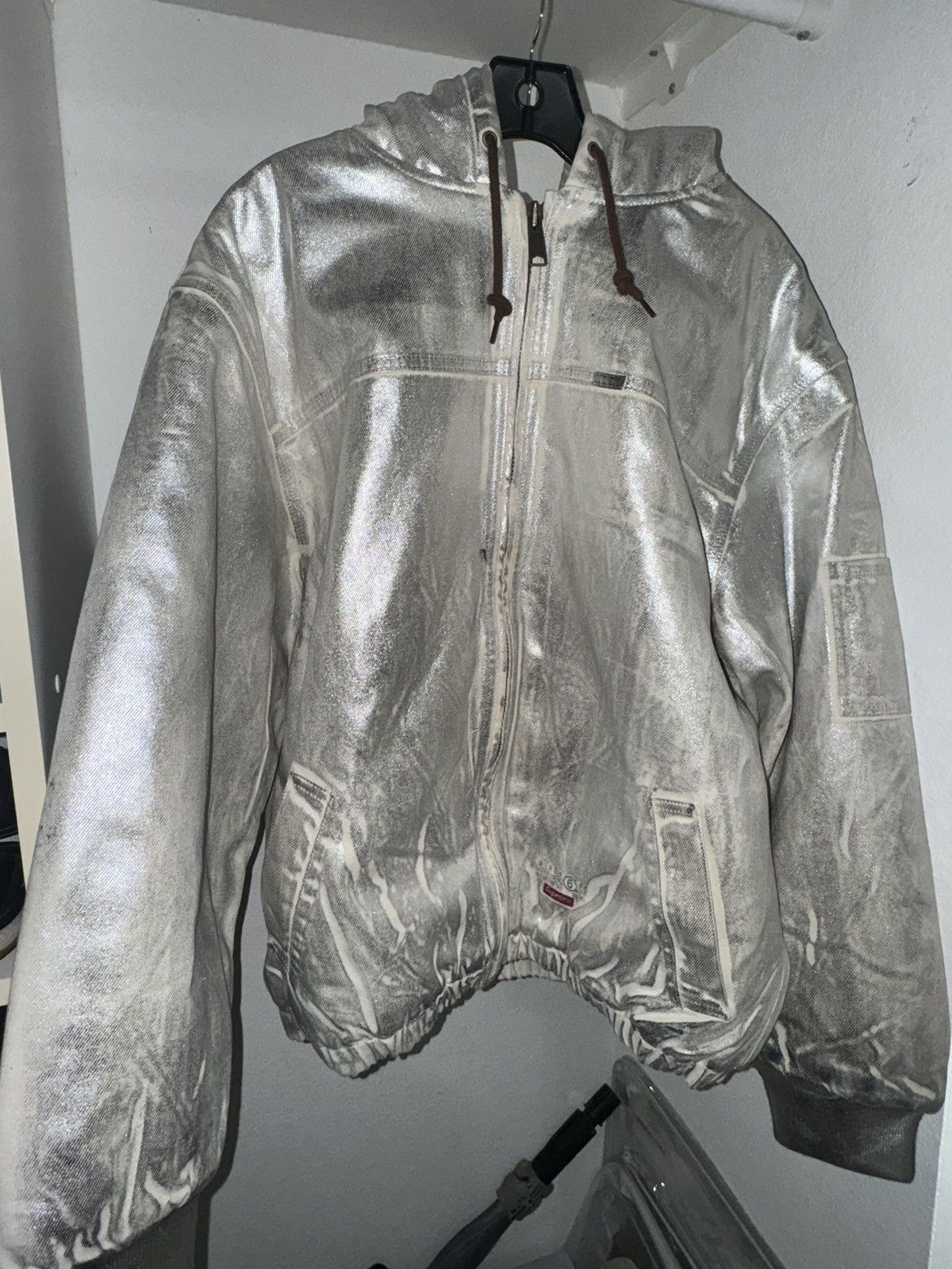 Maison Margiela × Supreme Maison Margiela x Supreme coated work jacket Size US L / EU 52-54 / 3 - 1 Thumbnail