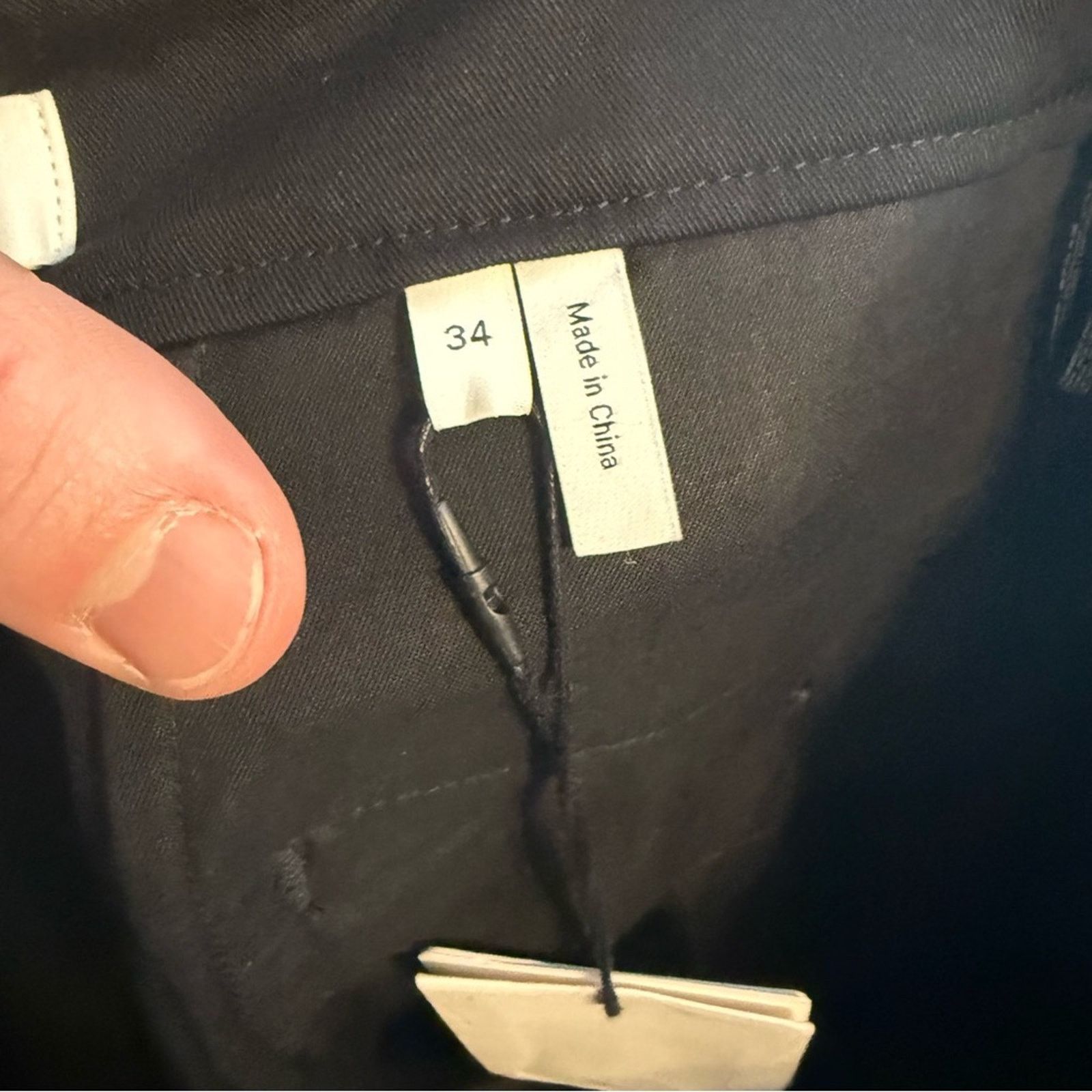 Theory Theory Project Mp401. Twill Relaxed Straight Fit Pants NWT Size US 34 / EU 50 - 8 Thumbnail