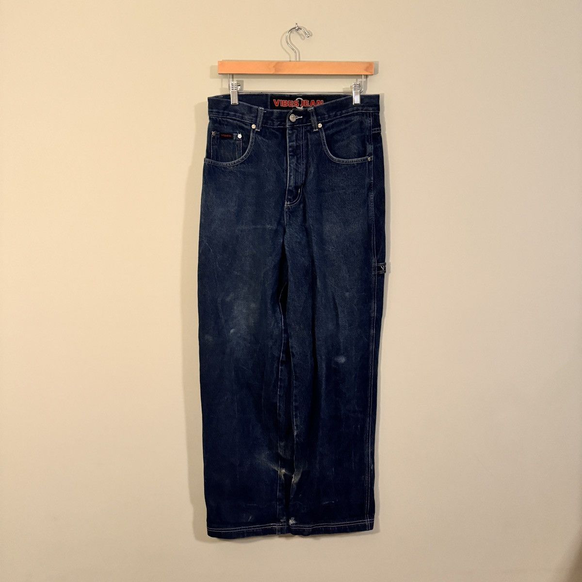 Vintage VINTAGE Y2K BAGGY DENIM BLUE VIBES SKATER JEANS JNCO STYLE Size US 32 / EU 48 - 2 Thumbnail