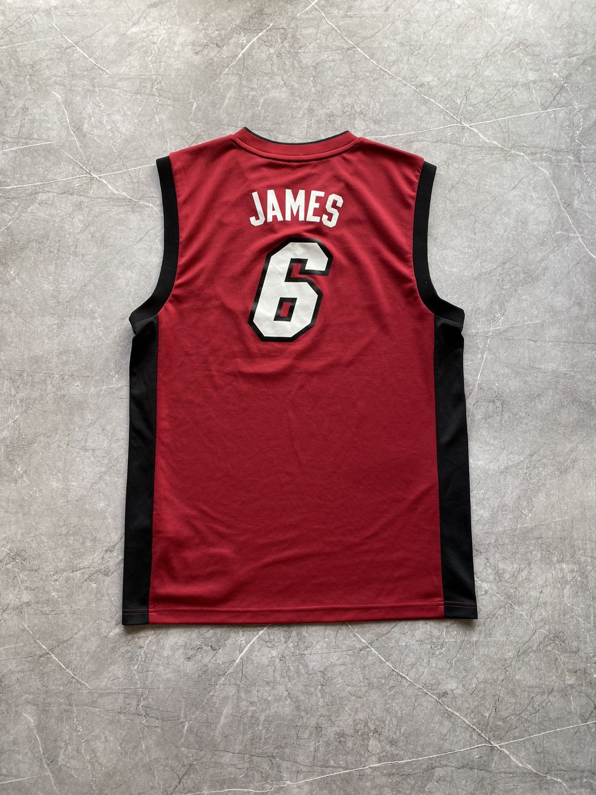 Adidas Vintage Lebron James Adidas 2013 NBA Miami Heat Jersey # 6 Size US M / EU 48-50 / 2 - 4 Thumbnail