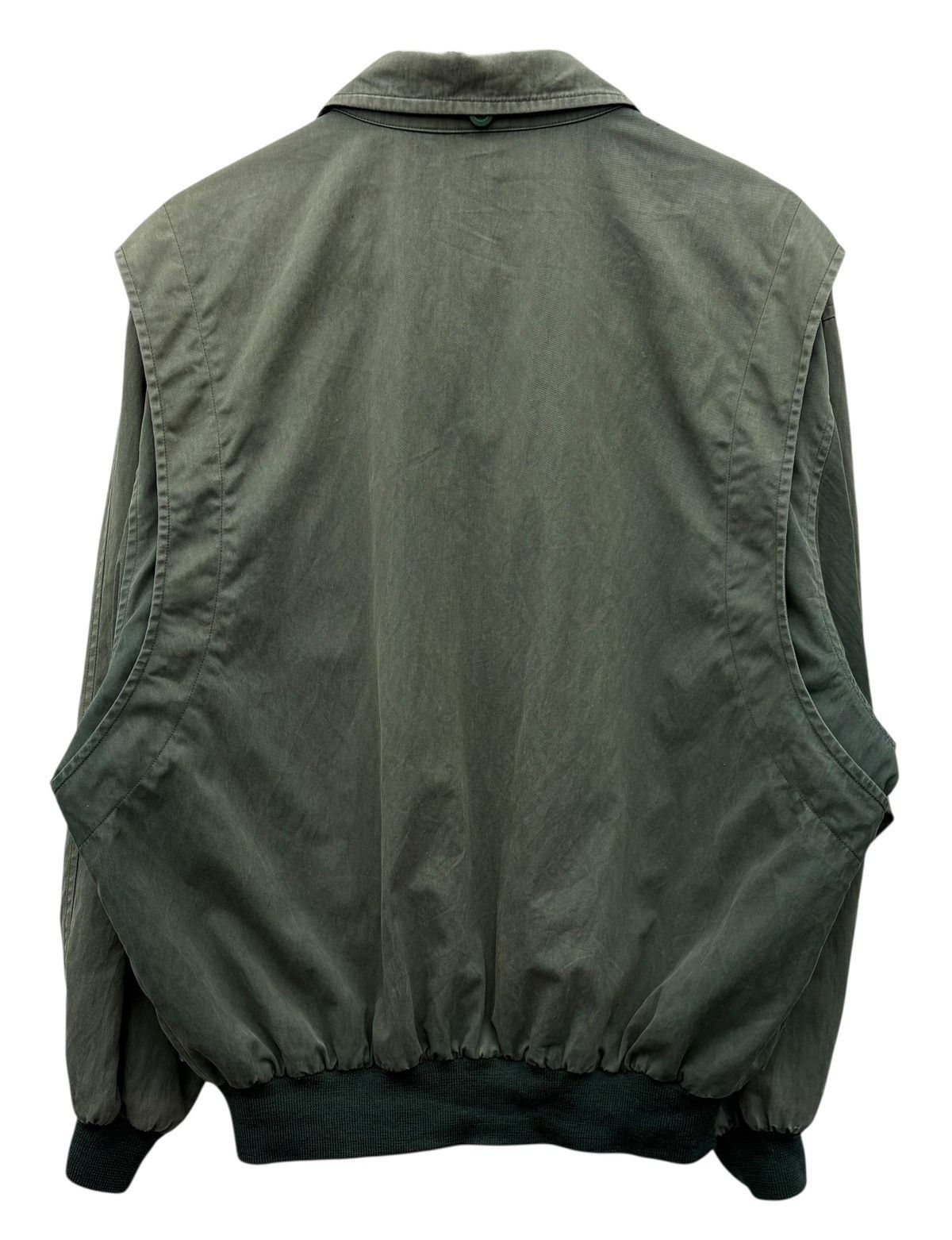 Burberry Vintage Burberry’s Thrashed Sun Faded Harrington Jacket Size US L / EU 52-54 / 3 - 14 Thumbnail
