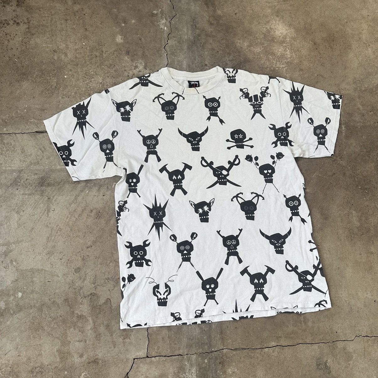 Stussy × Vintage Vintage 2000s Y2K Stussy Sport Big Logo T Shirt Size US L / EU 52-54 / 3 - 2 Thumbnail