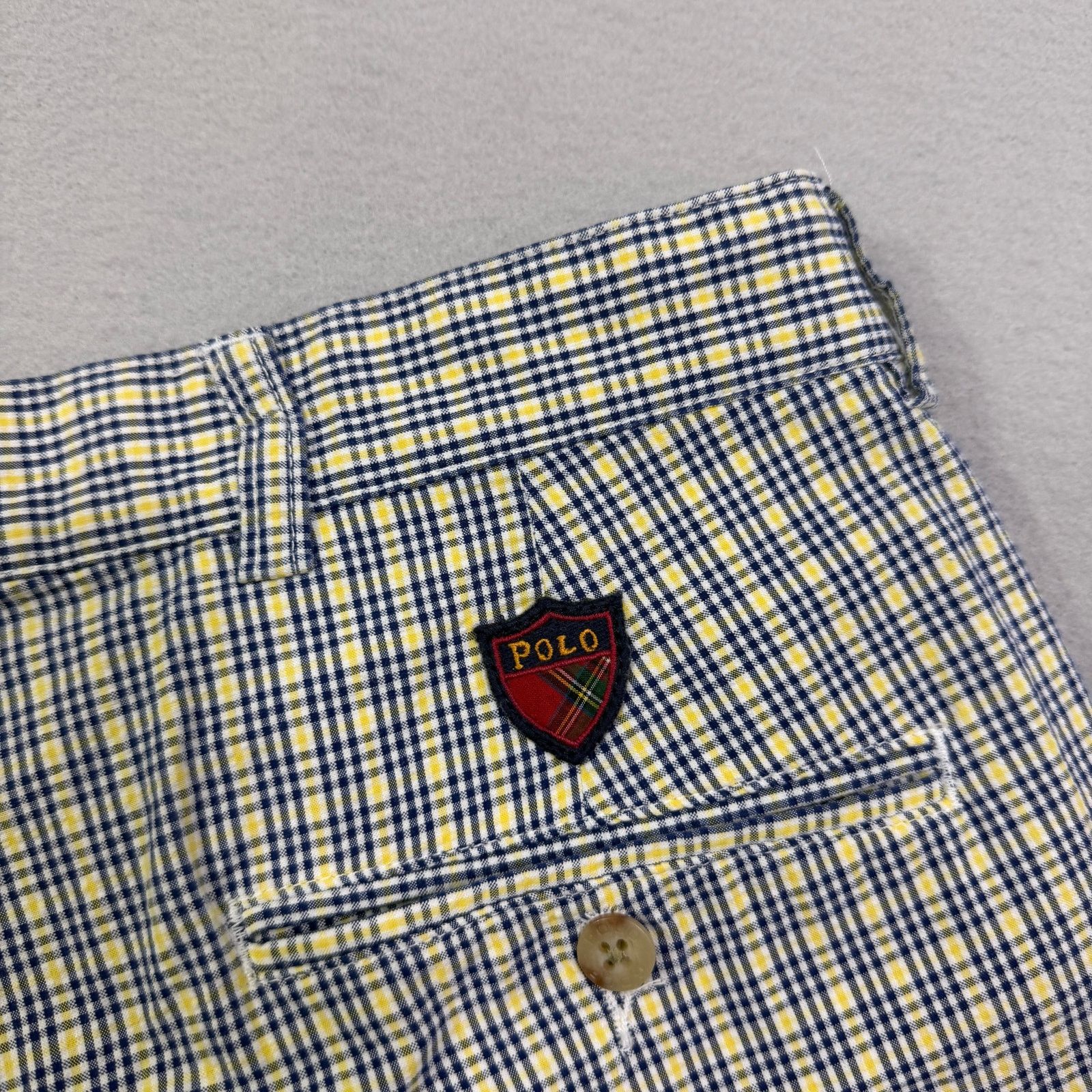 Polo Ralph Lauren Vintage Polo Golf Ralph Lauren Shorts 40 Plaid 7" Inseam 90s Size US 40 / EU 56 - 6 Thumbnail