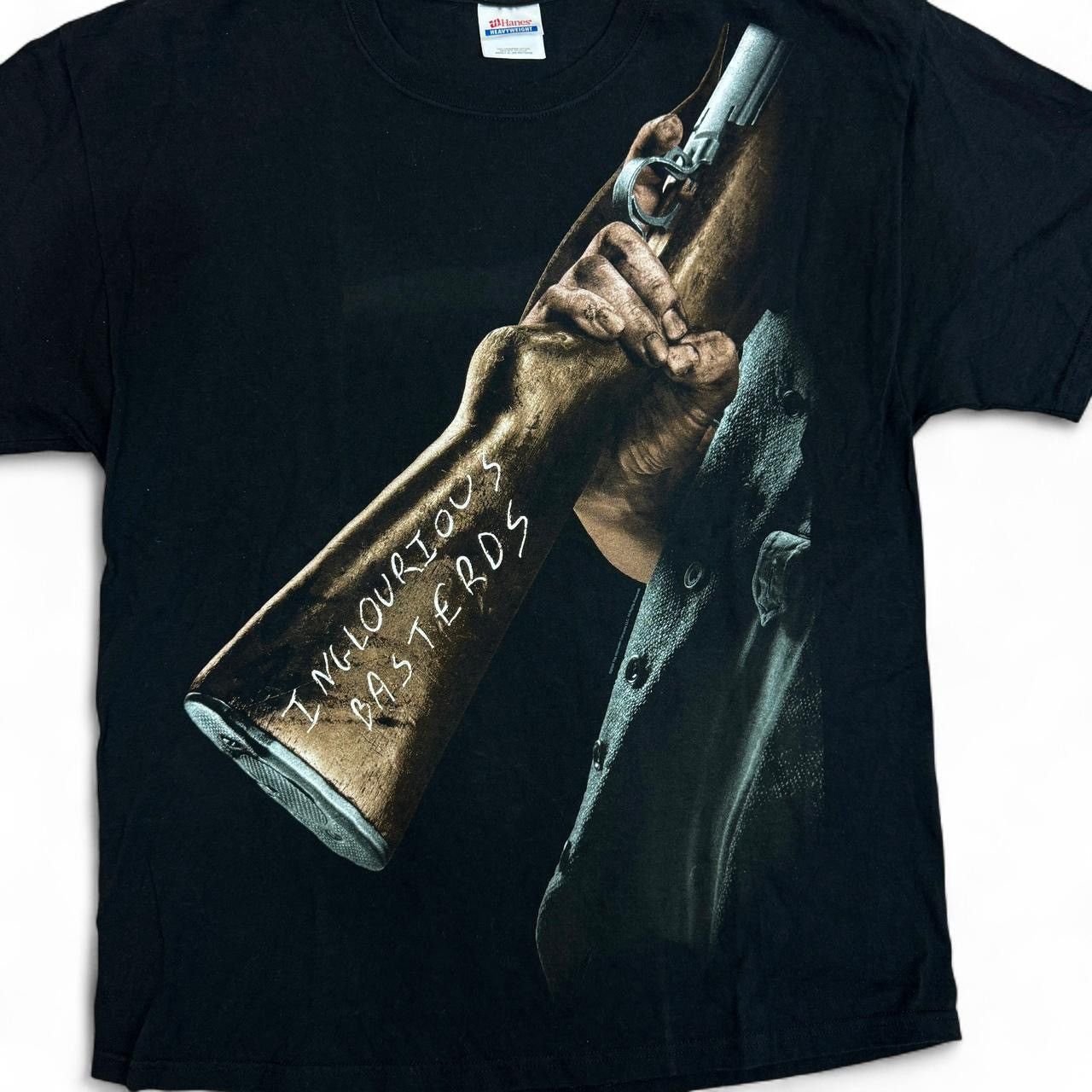 Hanes Rare 2009 Vintage Inglorious Basterds movie T-shirt Size XL Size US XL / EU 56 / 4 - 2 Thumbnail