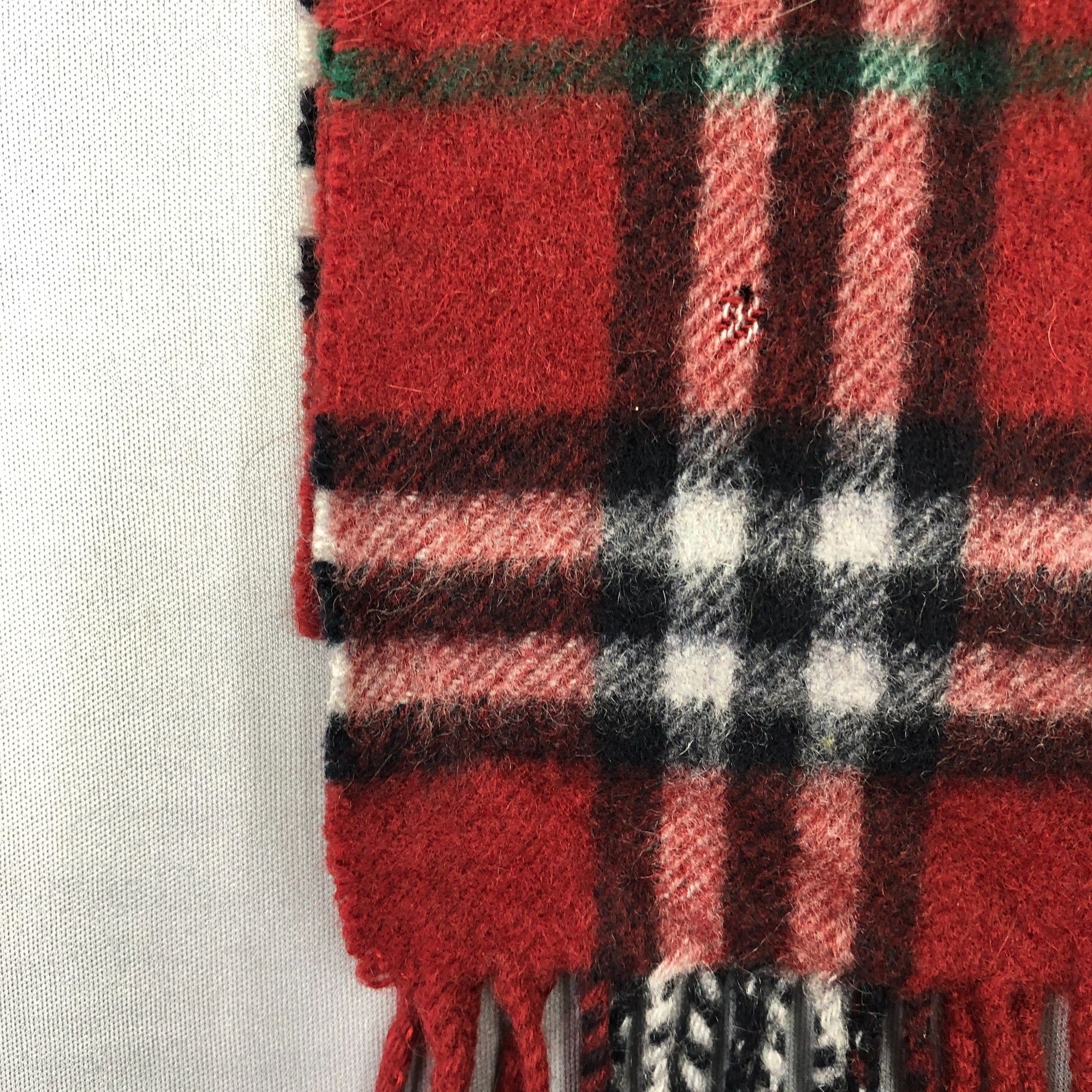 Burberry Vintage Burberrys Scarf Muffler Wool Cashmere Scarves Size ONE SIZE - 6 Thumbnail