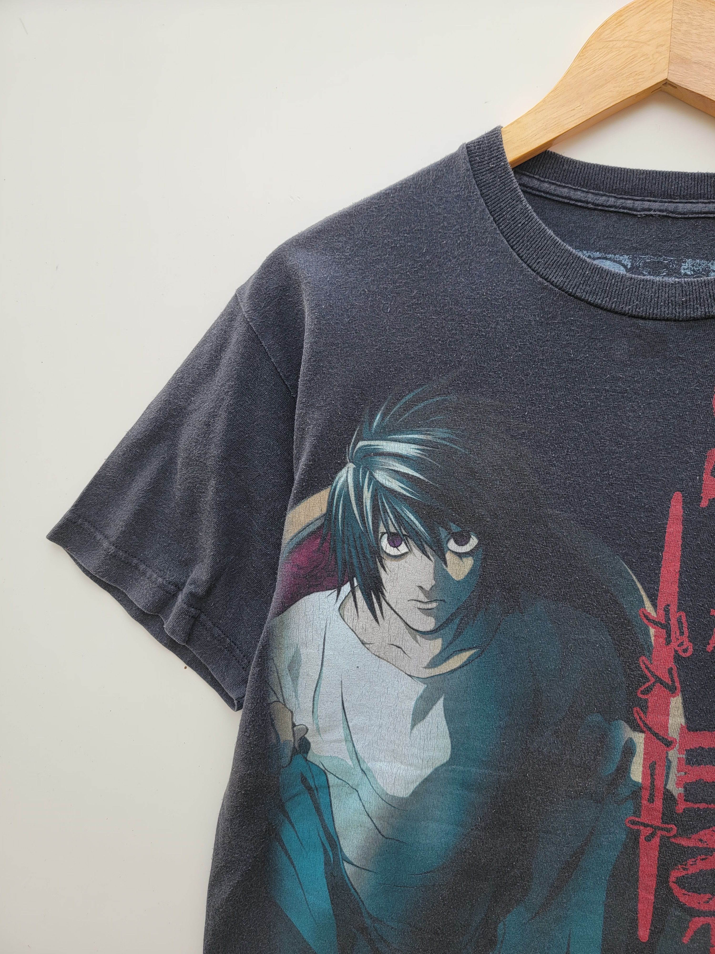 Anime × Japanese Brand × Vintage Vintage Death Note L Anime Tee Size US M / EU 48-50 / 2 - 7 Thumbnail