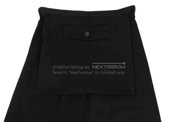 Comme des Garcons Comme Des Garcons size S Black Vintage Half Skirt Size 23" - 7 Thumbnail