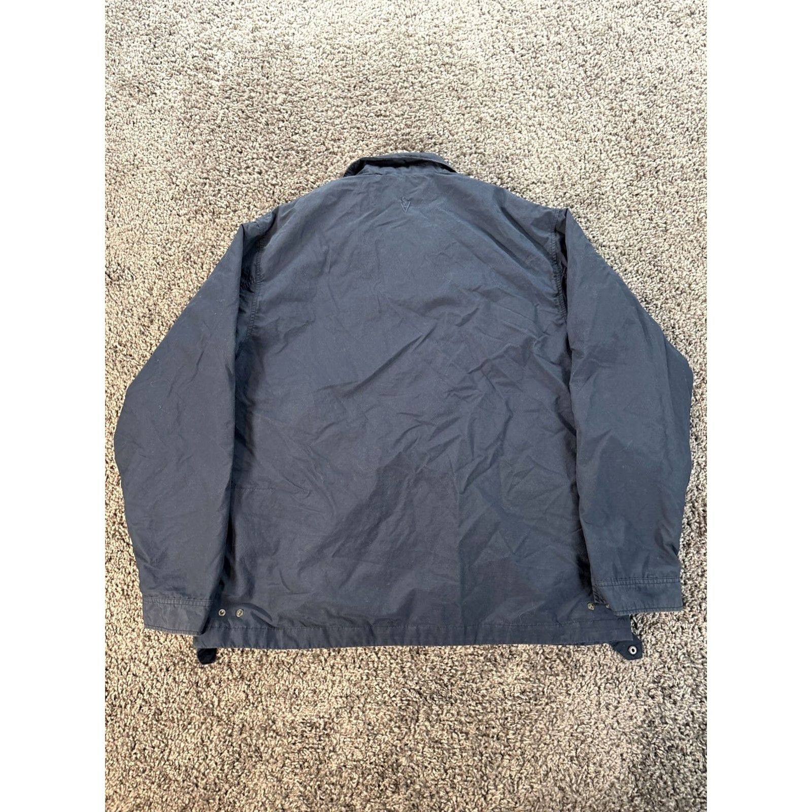 Vintage SCOTTeVEST Windbreaker Jacket Men XL Navy Blue Pockets Travel Gear Size US XL / EU 56 / 4 - 5 Thumbnail