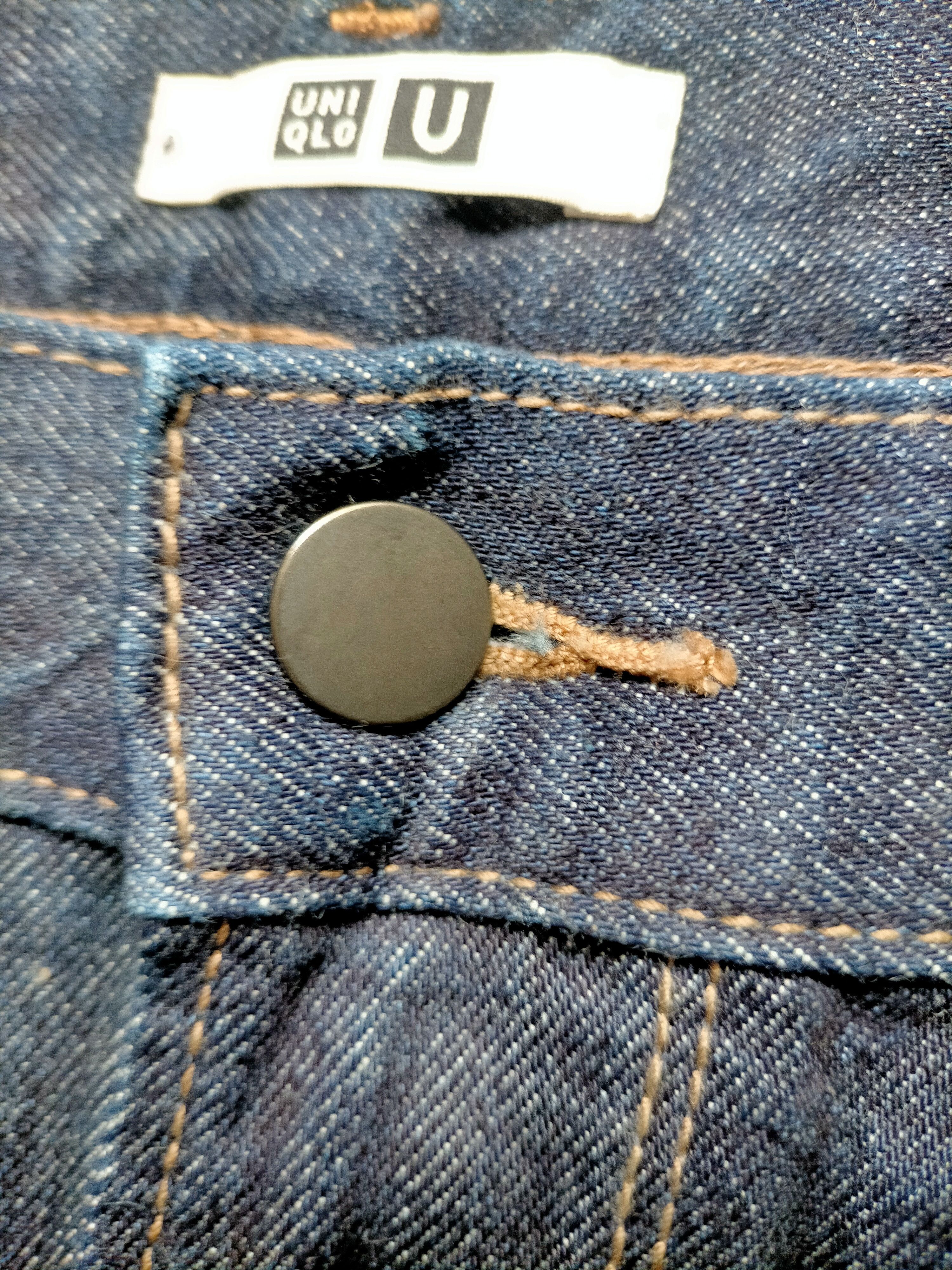 Japanese Brand × Undercover × Uniqlo Uniqlo U Baggy Denim pants Size US 34 / EU 50 - 15 Thumbnail