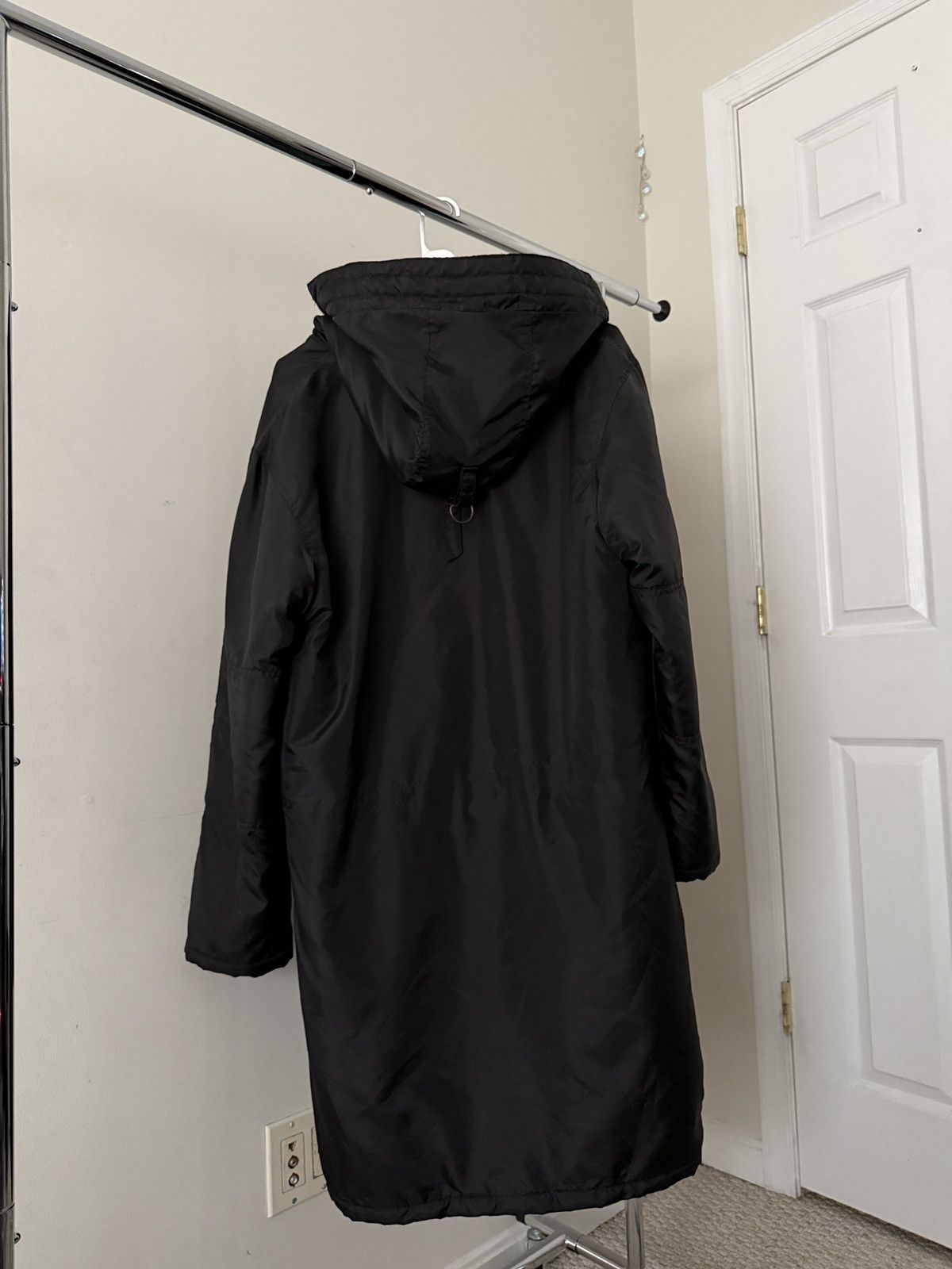 Raf Simons Raf Simons A/W04 “Waves” Black Parka Size US M / EU 48-50 / 2 - 2 Thumbnail