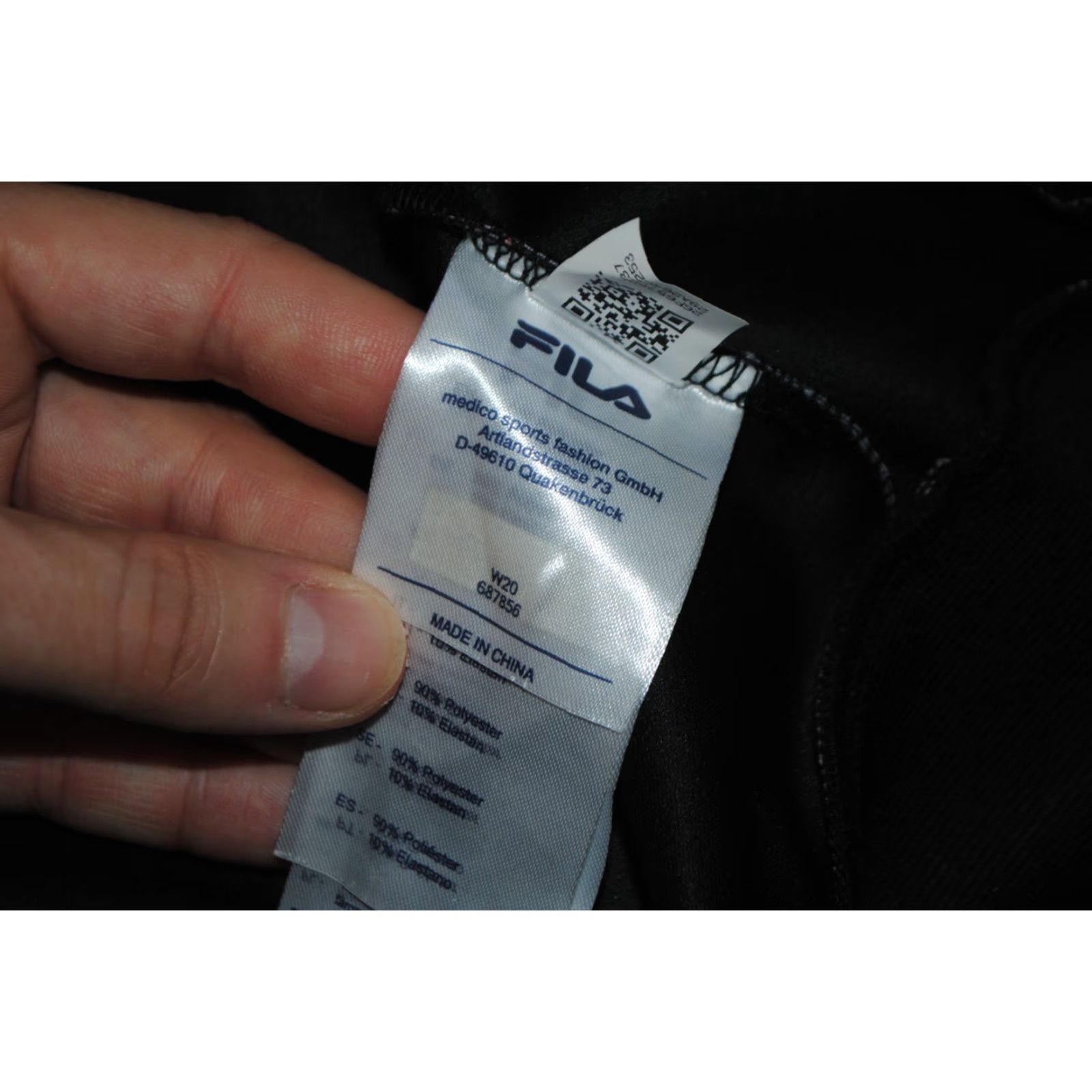 Fila FILA BLACK CHECK ALLOVER JACKET TRACK TOP FULL ZIP SPORT TENNIS MENS SIZE MEDIUM Size US M / EU 48-50 / 2 - 6 Thumbnail