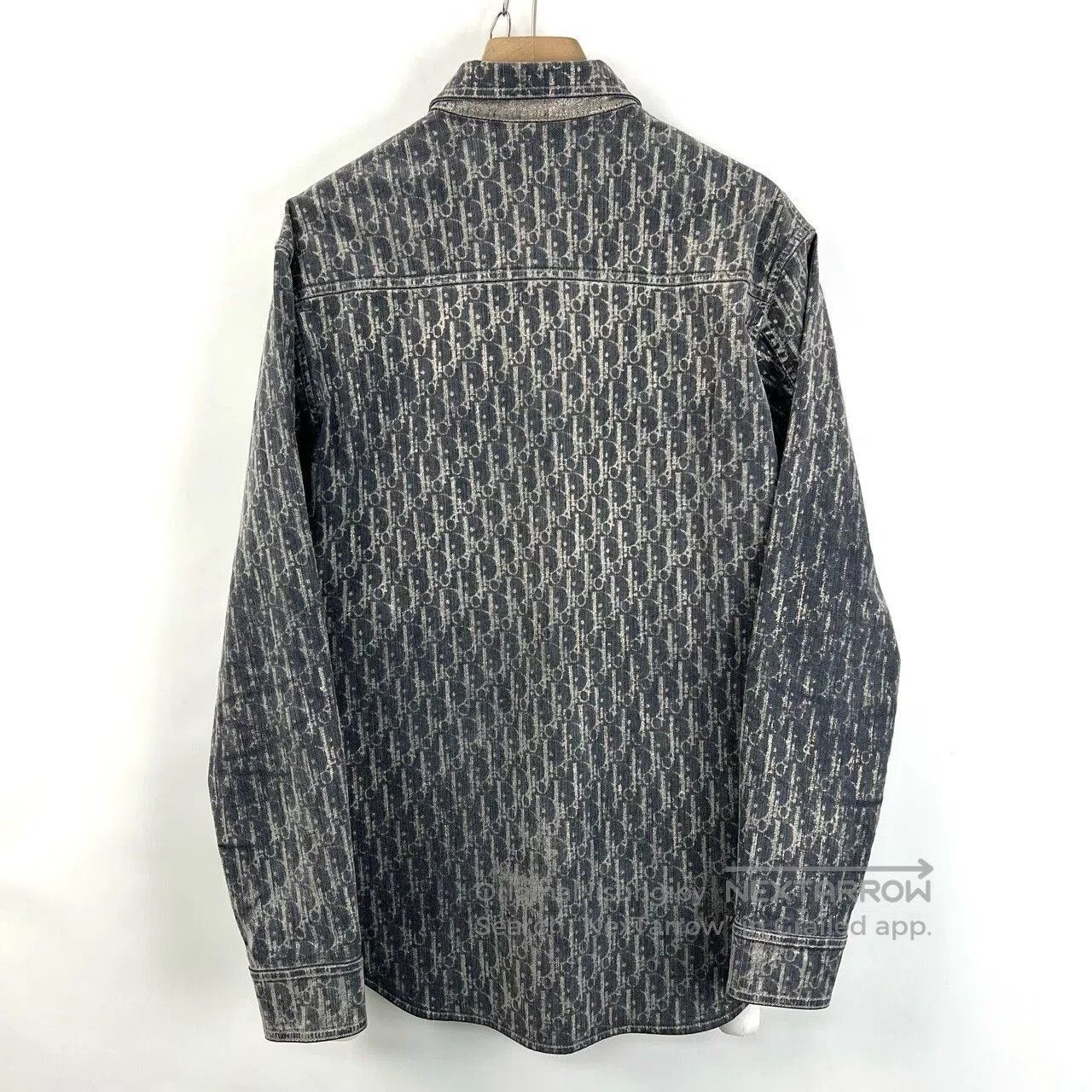 Dior Dior Logo Metallic Denim Shirt. Size US S / EU 44-46 / 1 - 2 Thumbnail