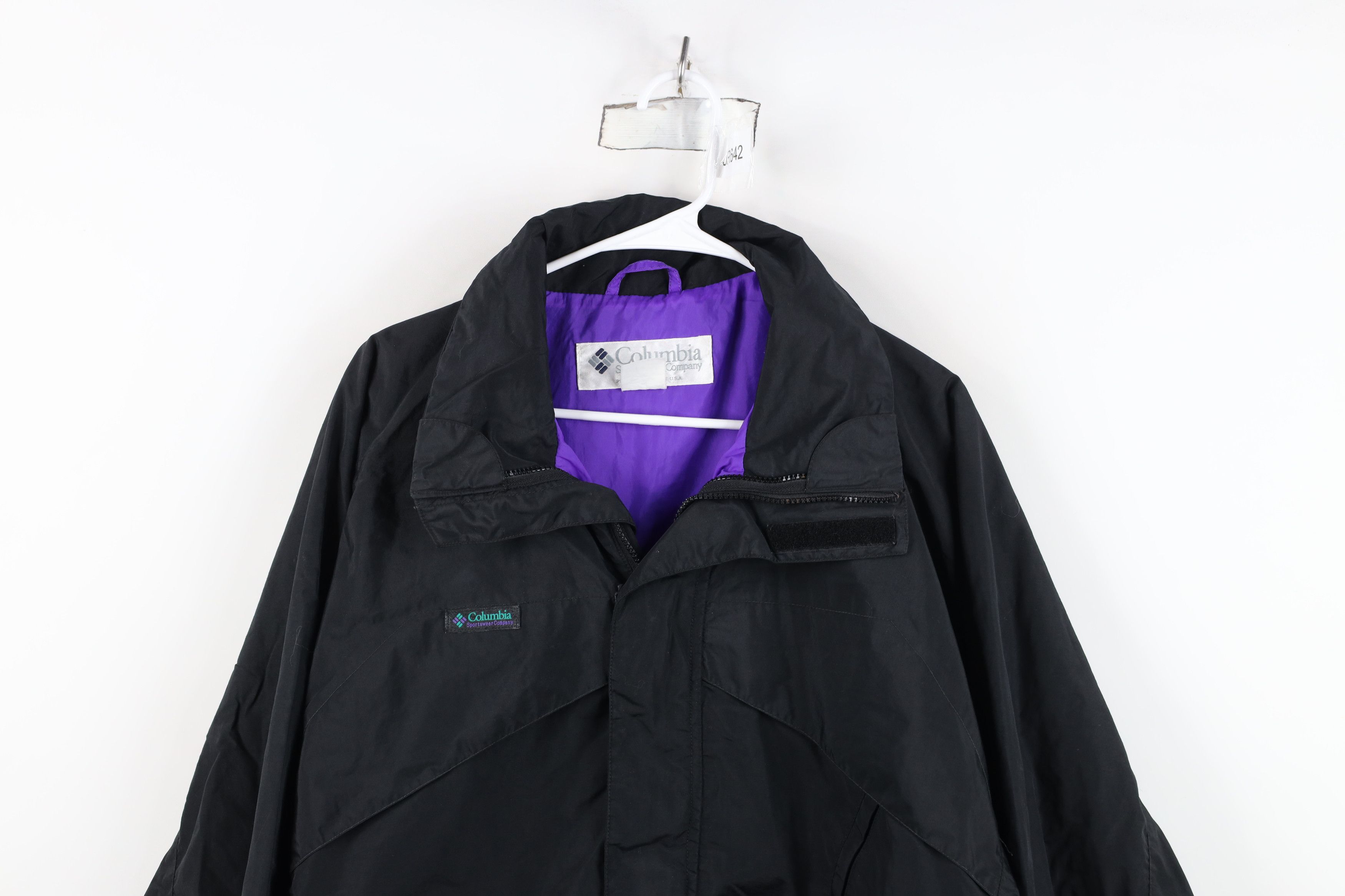 Columbia Vintage 90s Columbia Whirlibird Windbreaker Jacket Nylon Size US XL / EU 56 / 4 - 2 Thumbnail