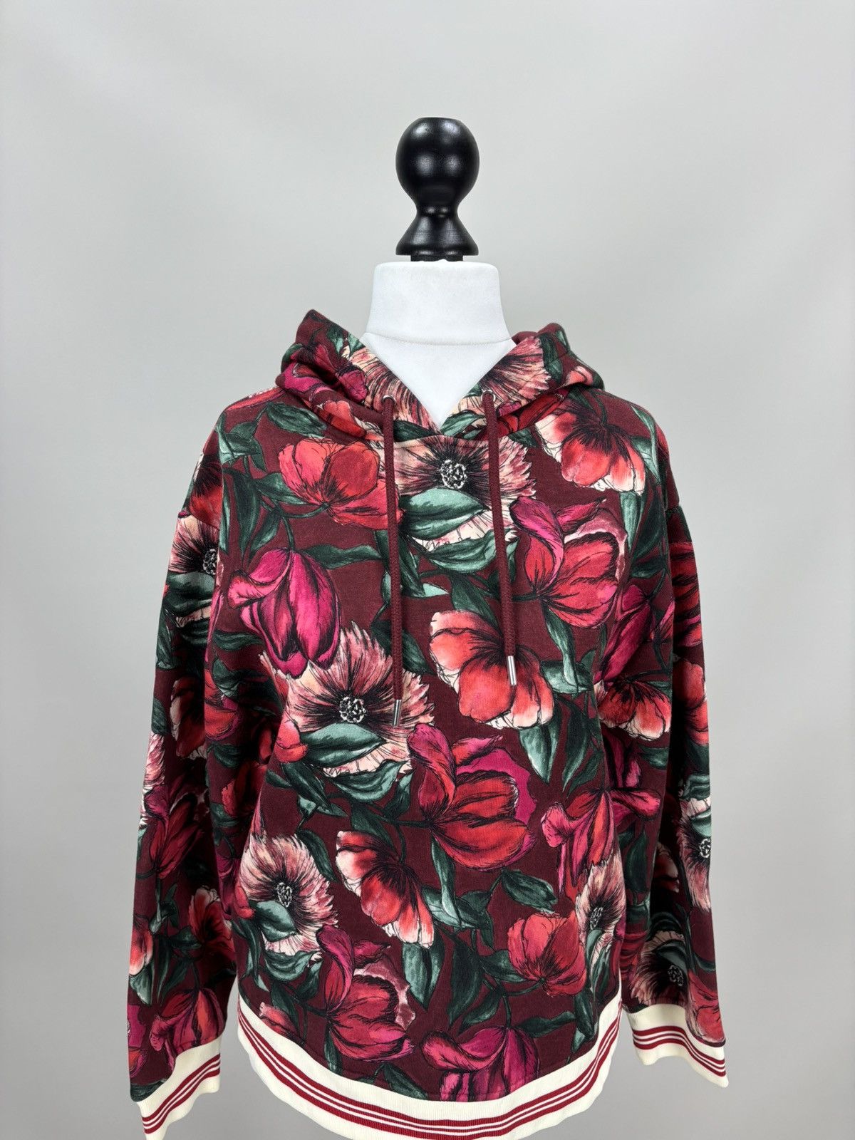 Sandro Womens hoodie Sandro Paris Size 2 Color Red Size M / US 6-8 / IT 42-44 - 2 Thumbnail