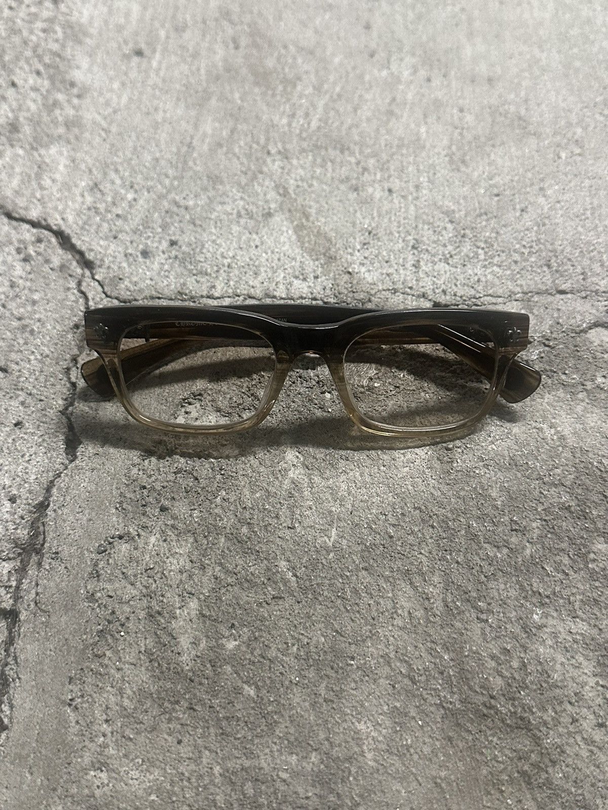 Chrome Hearts Chrome Hearts “Gittin Any? Brown/Clear Translucent Glasses Size ONE SIZE - 10 Thumbnail