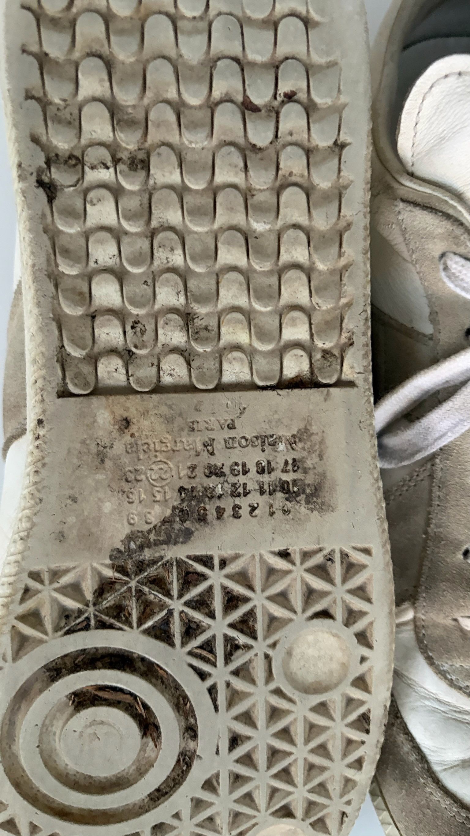 Maison Margiela 2010s Maison Margiela GAT Replica Double White Sneakers Size US 10 / EU 43 - 4 Thumbnail