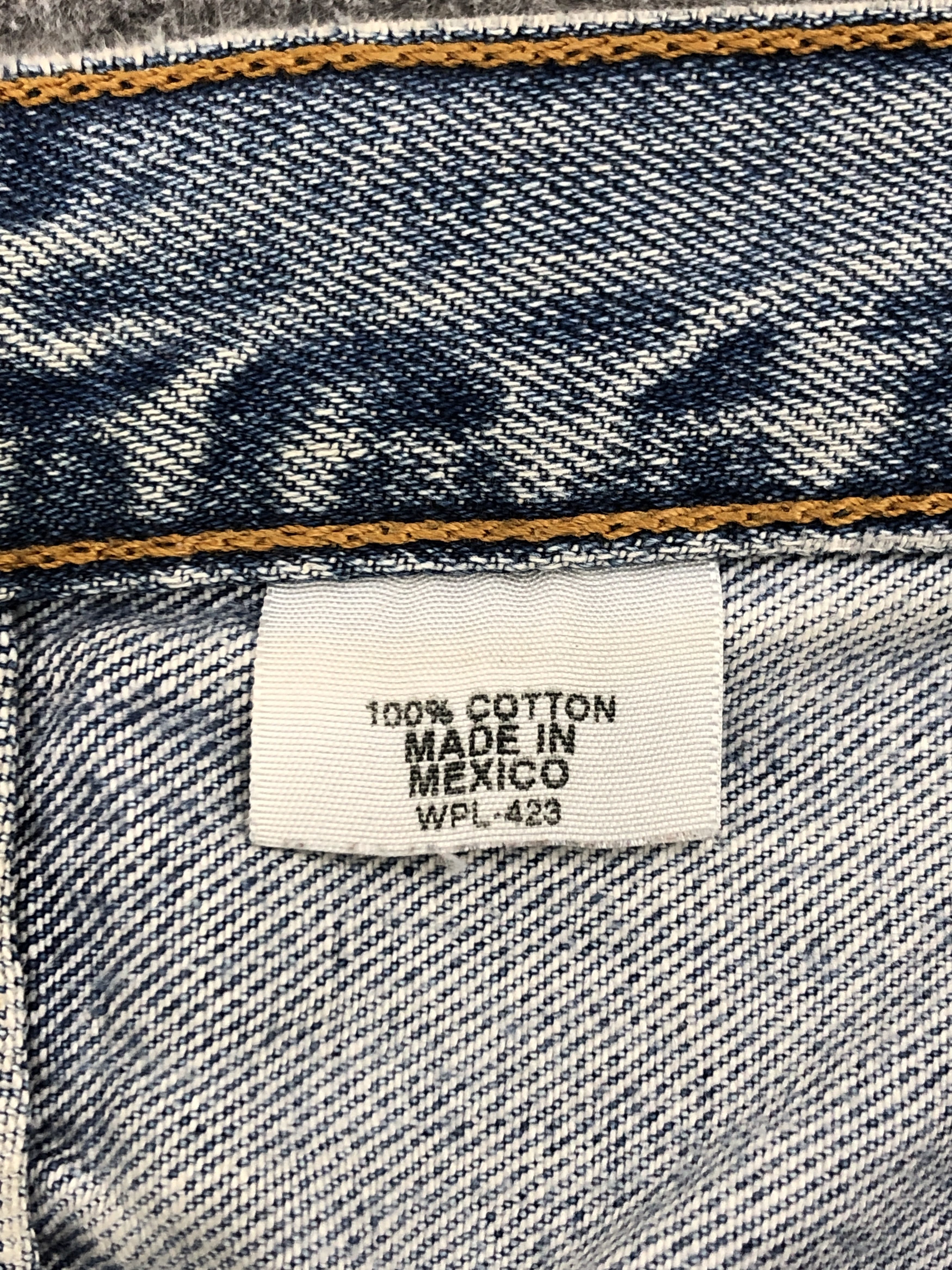 Levi's × Vintage Vintage 90s Levi's 501 Distressed Blue Jeans Size US 31 - 9 Thumbnail