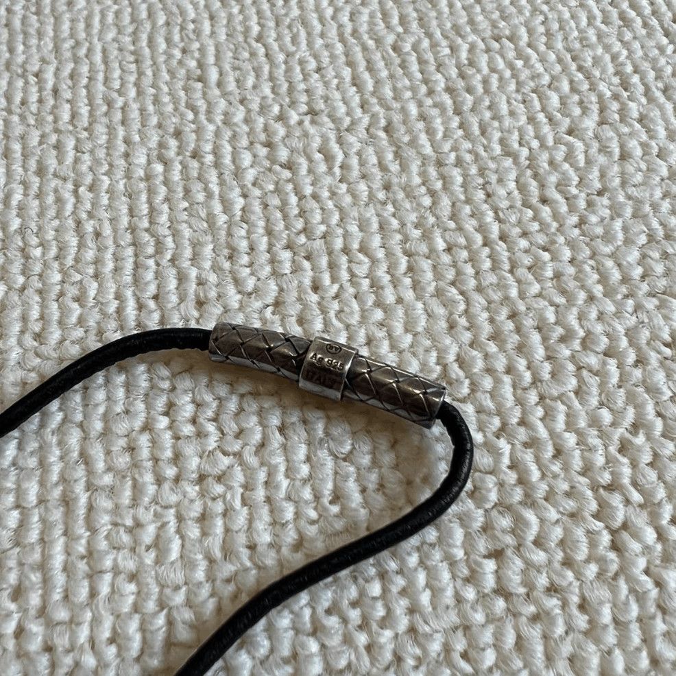 Bottega Veneta Bottega Veneta Silver Tag Necklace-2508 Size ONE SIZE - 4 Thumbnail