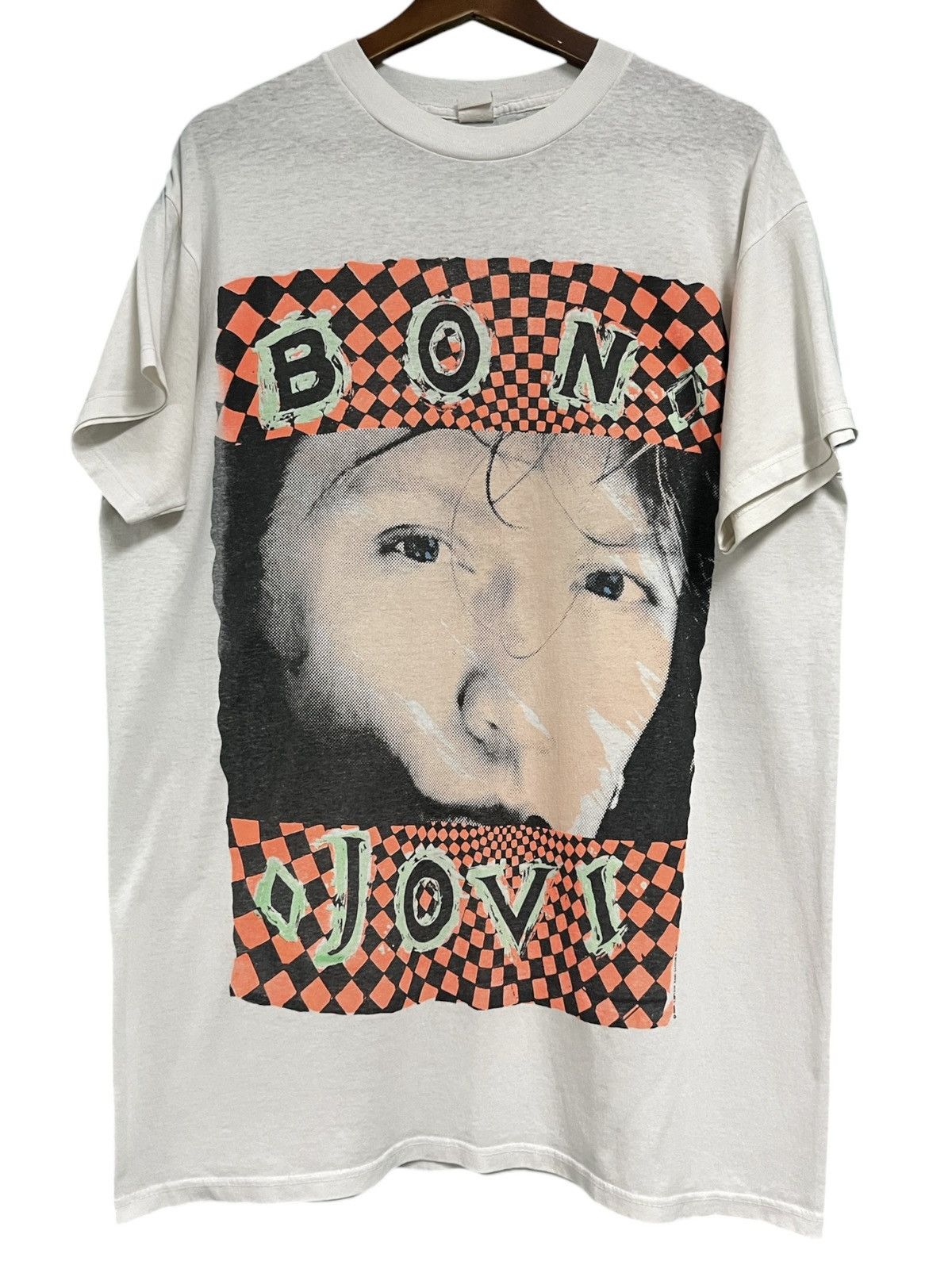 ビンテージ】BON JOVI 1989 Tシャツ Lサイズ