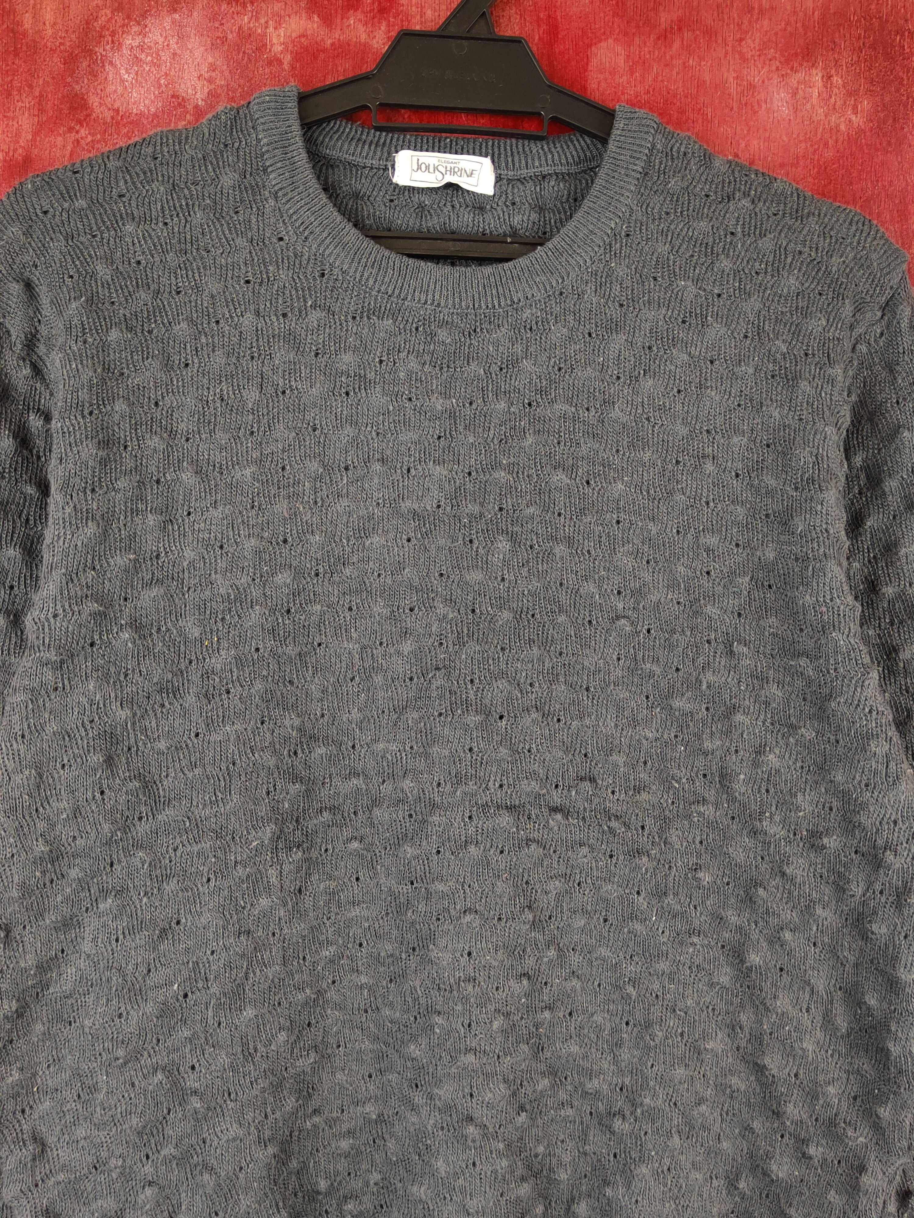 Homespun Knitwear 3D Dots Joli Shrine Dark Gray Knitwear Sweatshirts #SS1689 Size US S / EU 44-46 / 1 - 2 Thumbnail