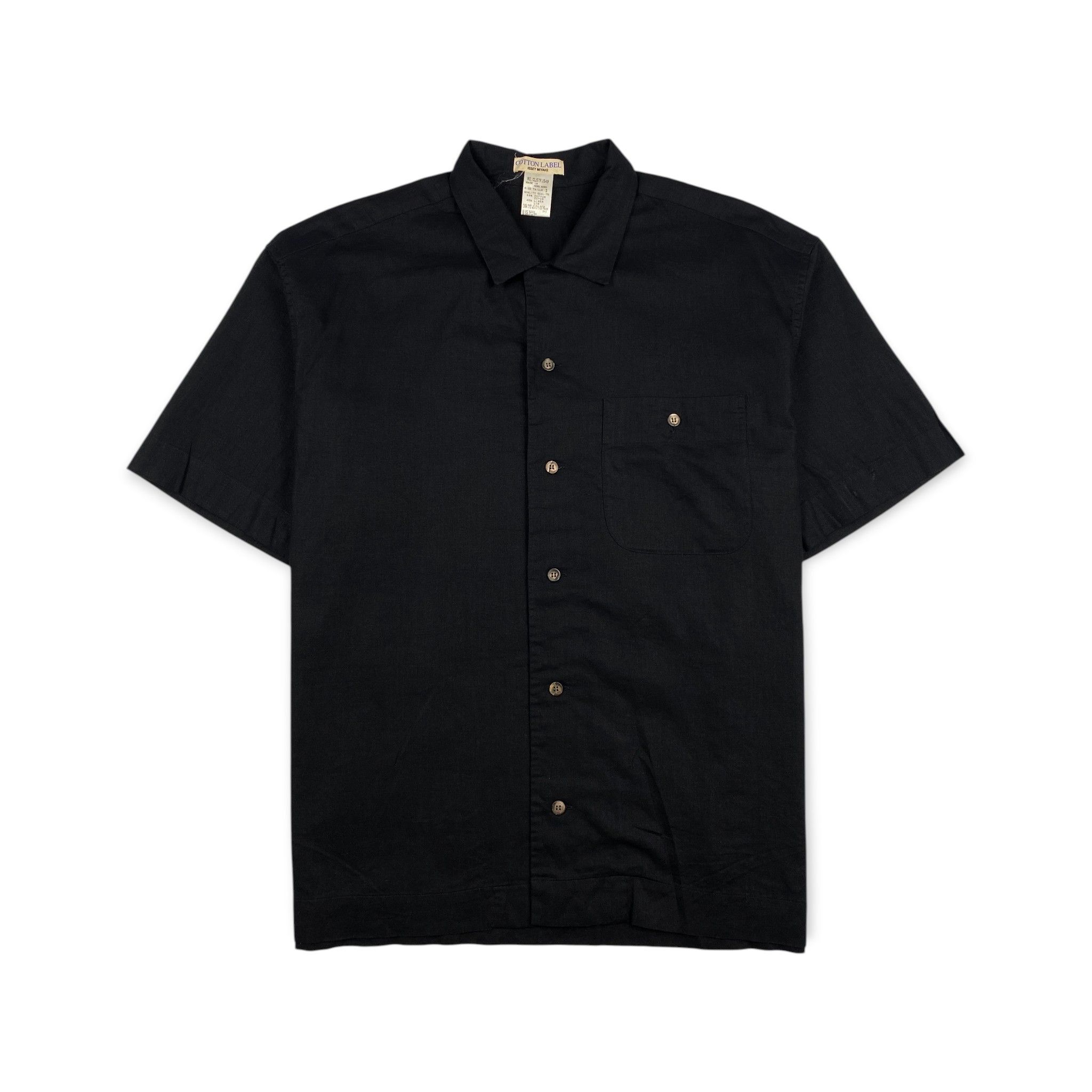 Issey Miyake Cotton Label Line Short Sleeves Polo Size US L / EU 52-54 / 3 - 1 Thumbnail