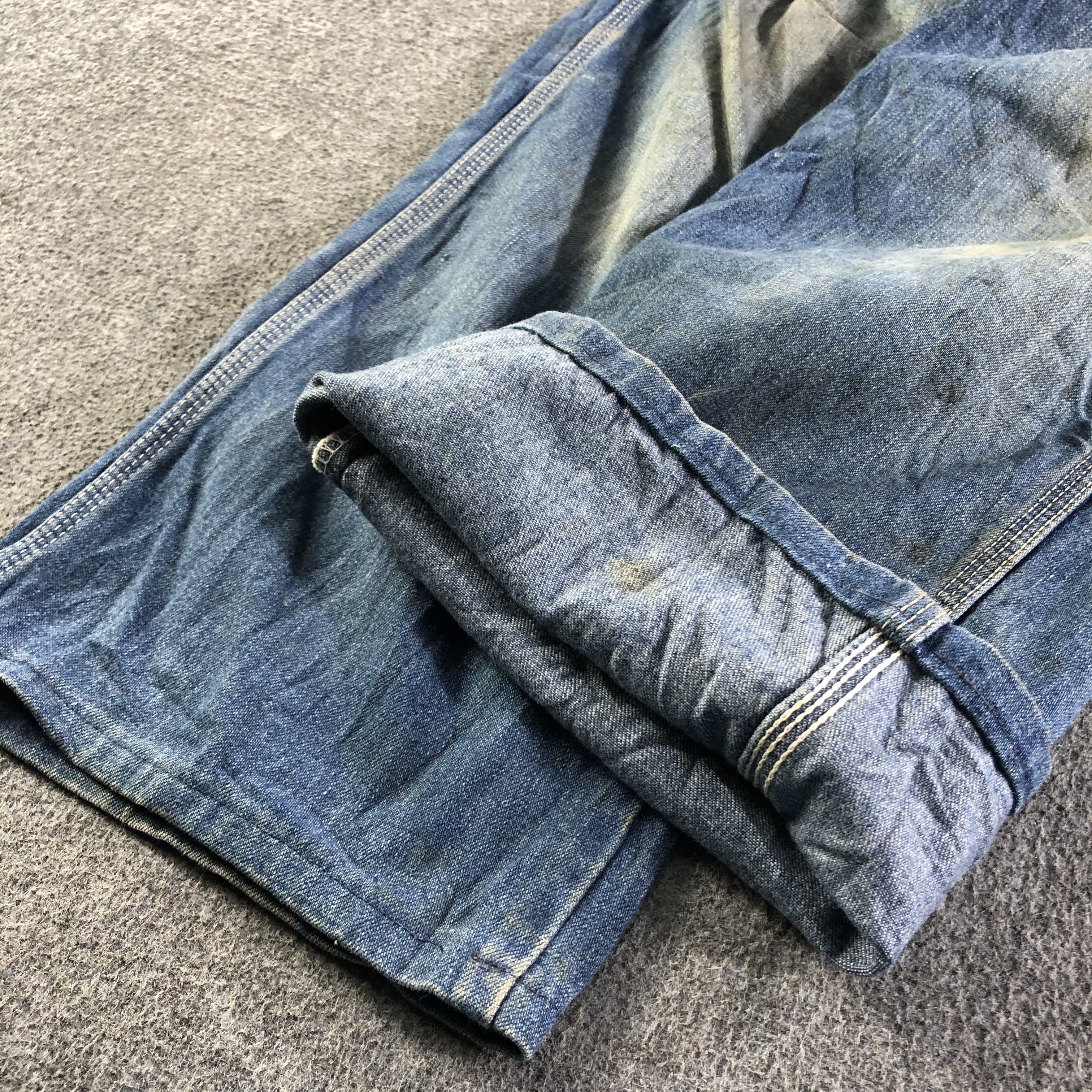 Big John Vintage Blue Wash Big John Jeans-J3889 Size US 29 - 6 Thumbnail