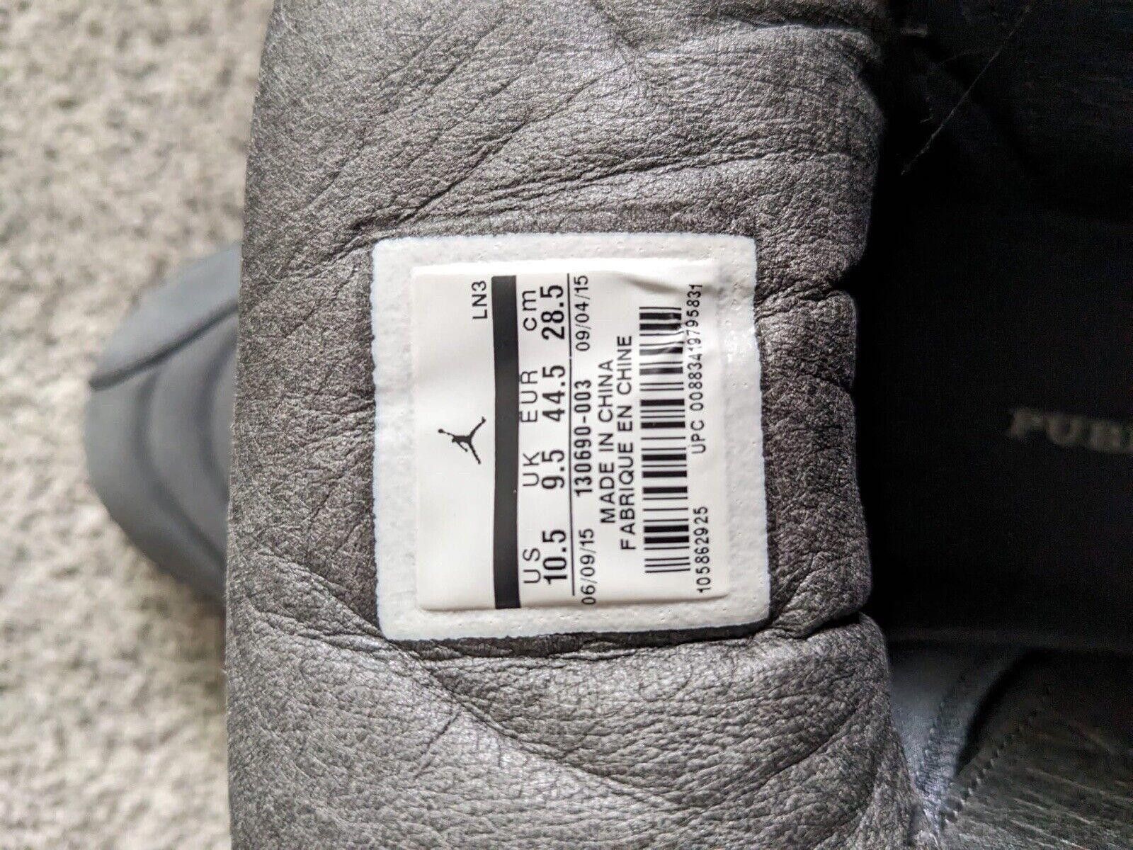 Jordan Brand 2015 Nike Air Jordan 12 Retro x PSNY Dark Grey 130690-003 Size US 10.5 / EU 43-44 - 10 Thumbnail