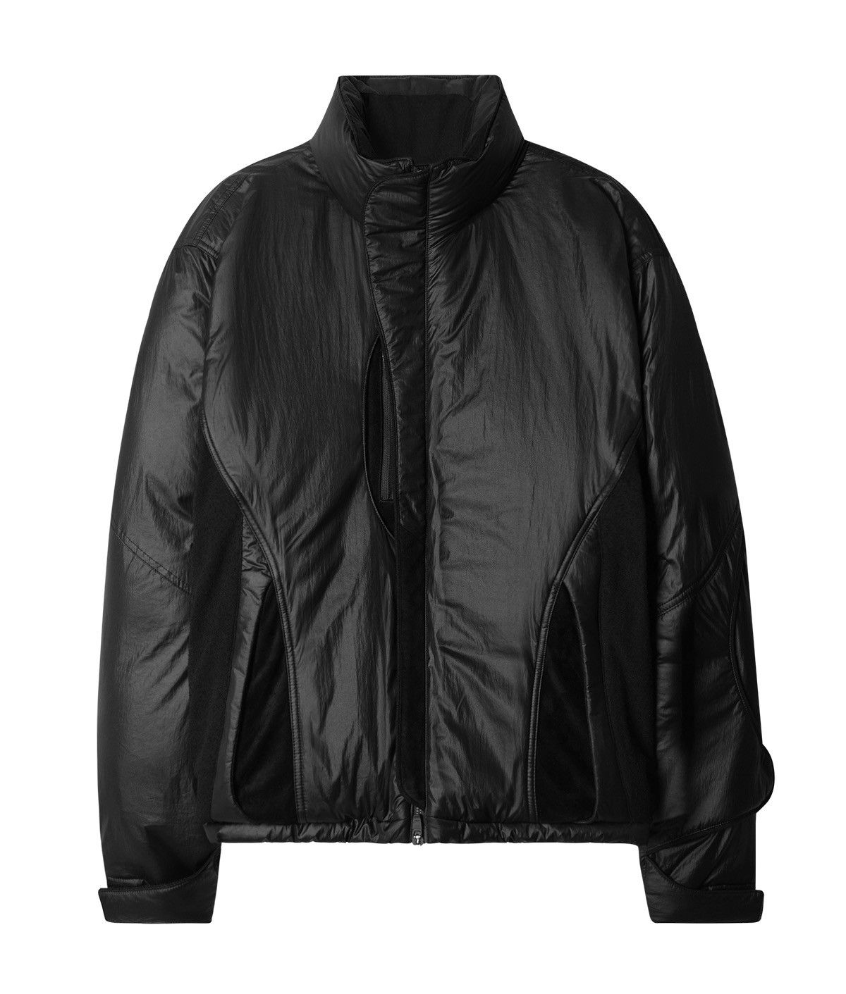 xlim ep.3 01 coat in black（EP.3 02 Jacket in Black – SVRN）